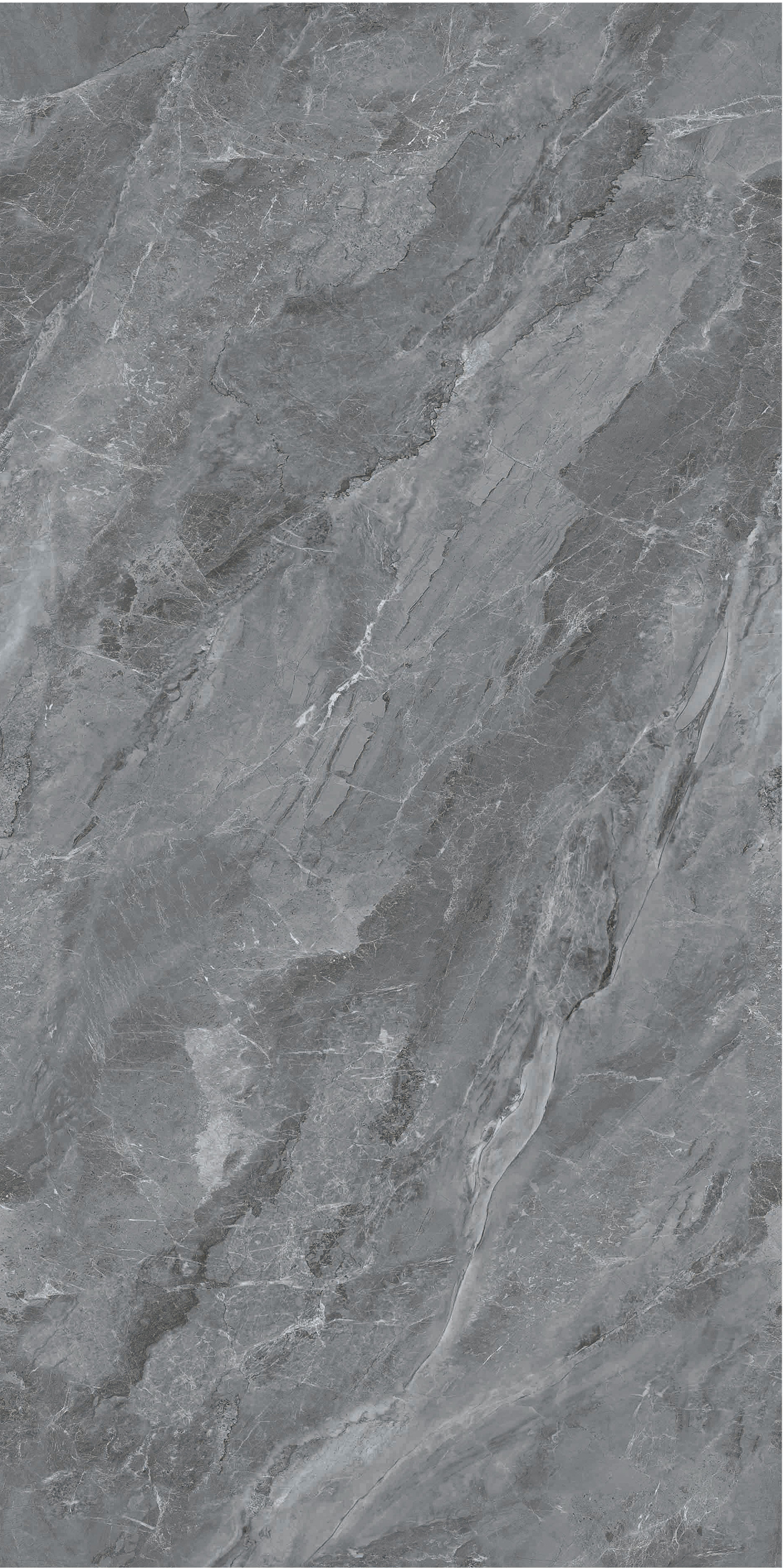 60×120cm Gray Marble - Effect Glossy Tile, Model: TQ01 - RS - 1331P