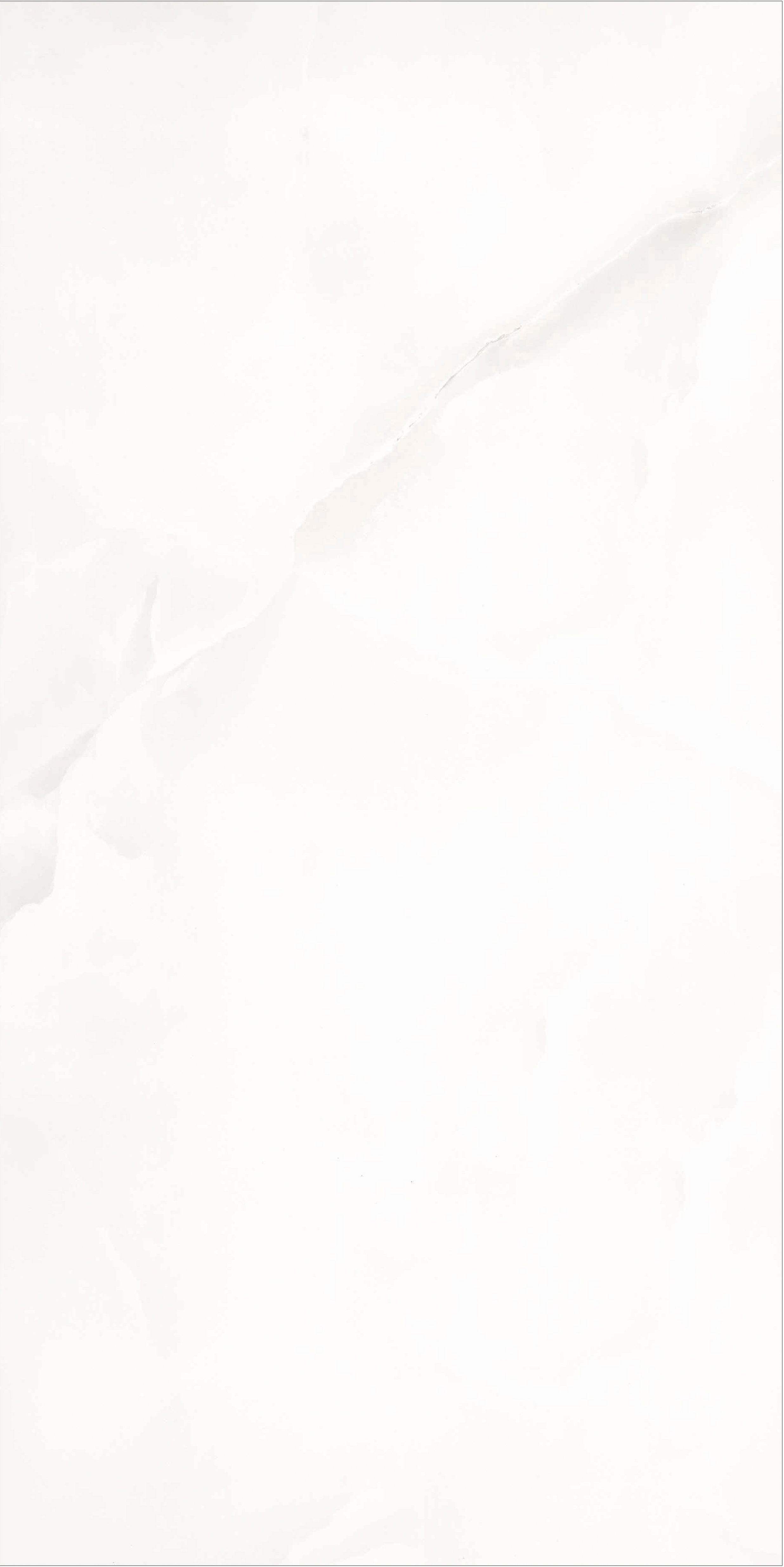 60×120cm White Marble - Effect Glossy Tile, Model: TQ01 - RS - 61210P