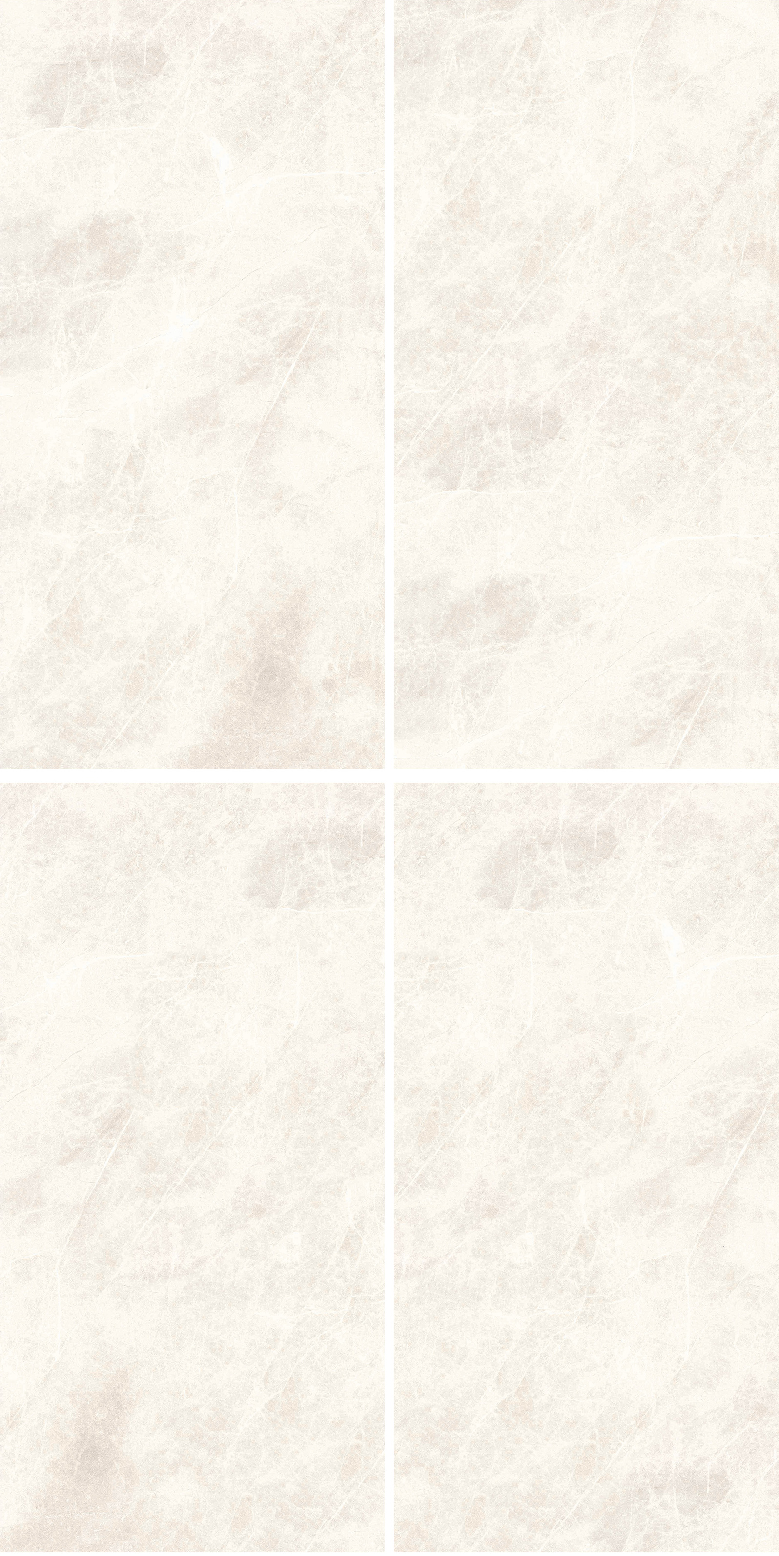 60×120cm Beige Marble - Effect Glossy Tile, Model: TQ01 - RS - 61228P