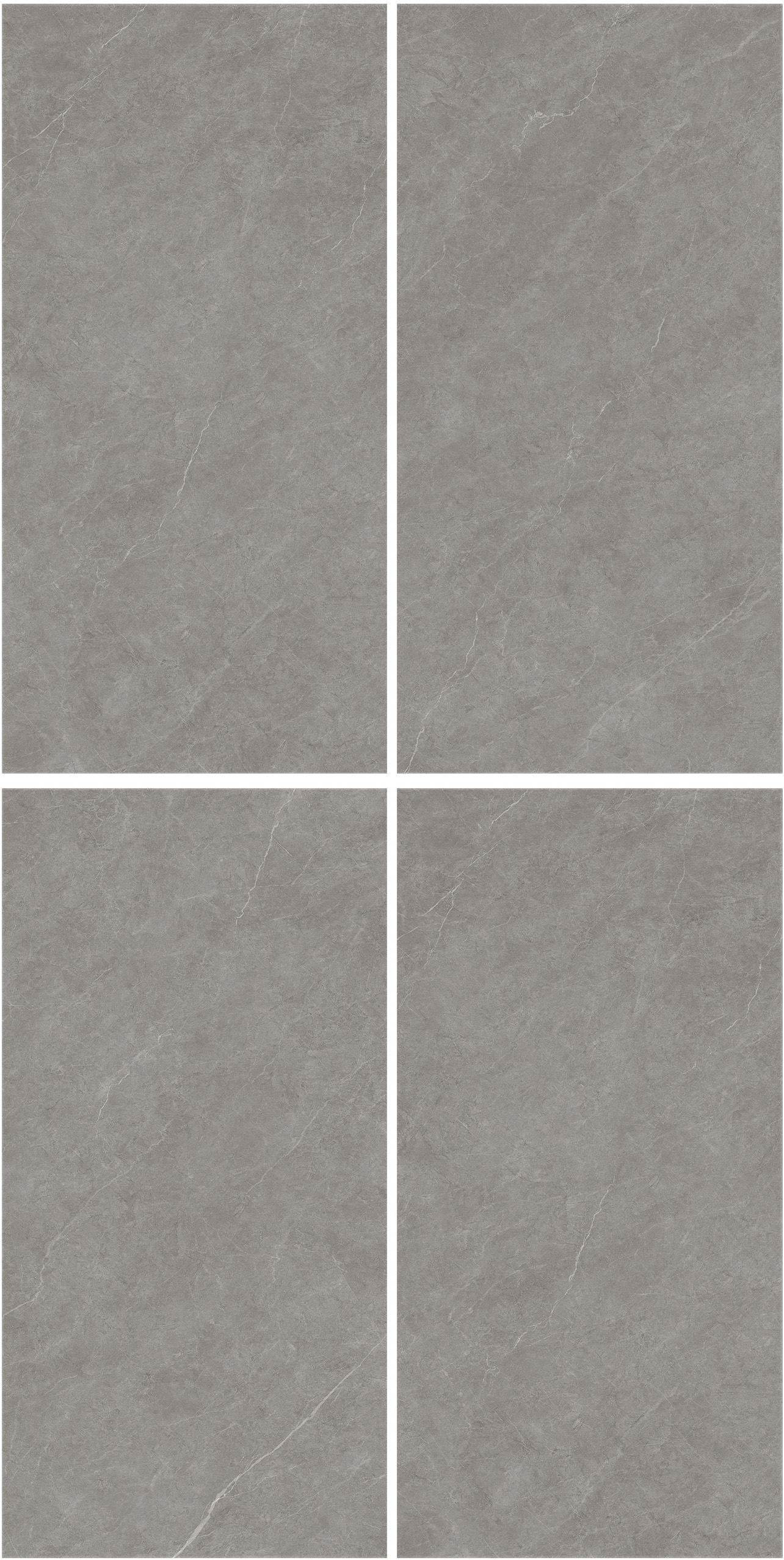 60×120cm Gray Marble - Effect Matt Tile, Model: TQ01 - RS - 059RM
