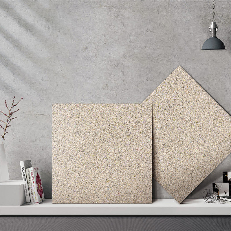 600x600mm, 300x600mm, 300x300mm Textured Light Beige Ecological Paving Stone Ceramic Tiles for Exterior & Interior Decor TQ14 - 68822