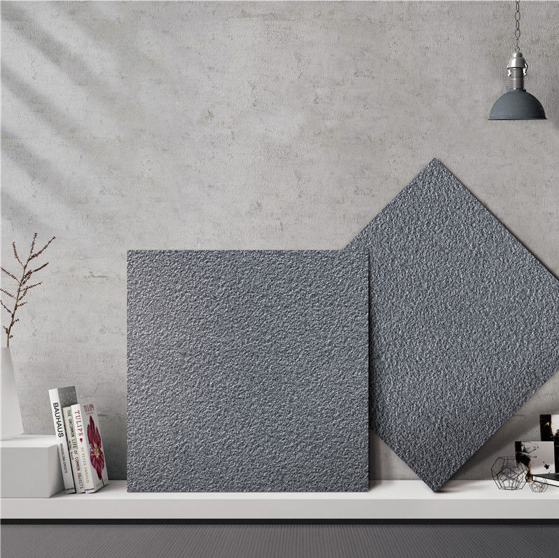 600x600mm, 300x600mm, 300x300mm Textured Grey Ecological Paving Stone Ceramic Tiles for Commercial & Outdoor Decor TQ14 - 68826