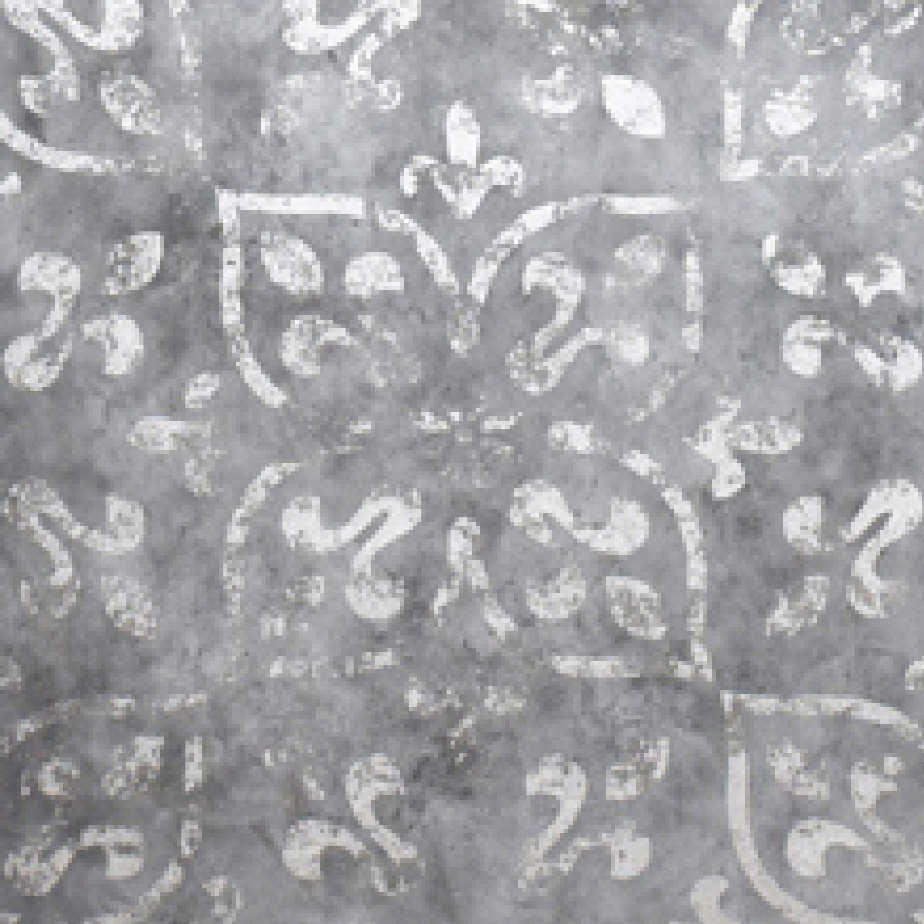600x600mm Grey - White Patterned Ceramic Tiles for Bathroom Decor TQ16 - 2CX6060 - 2115