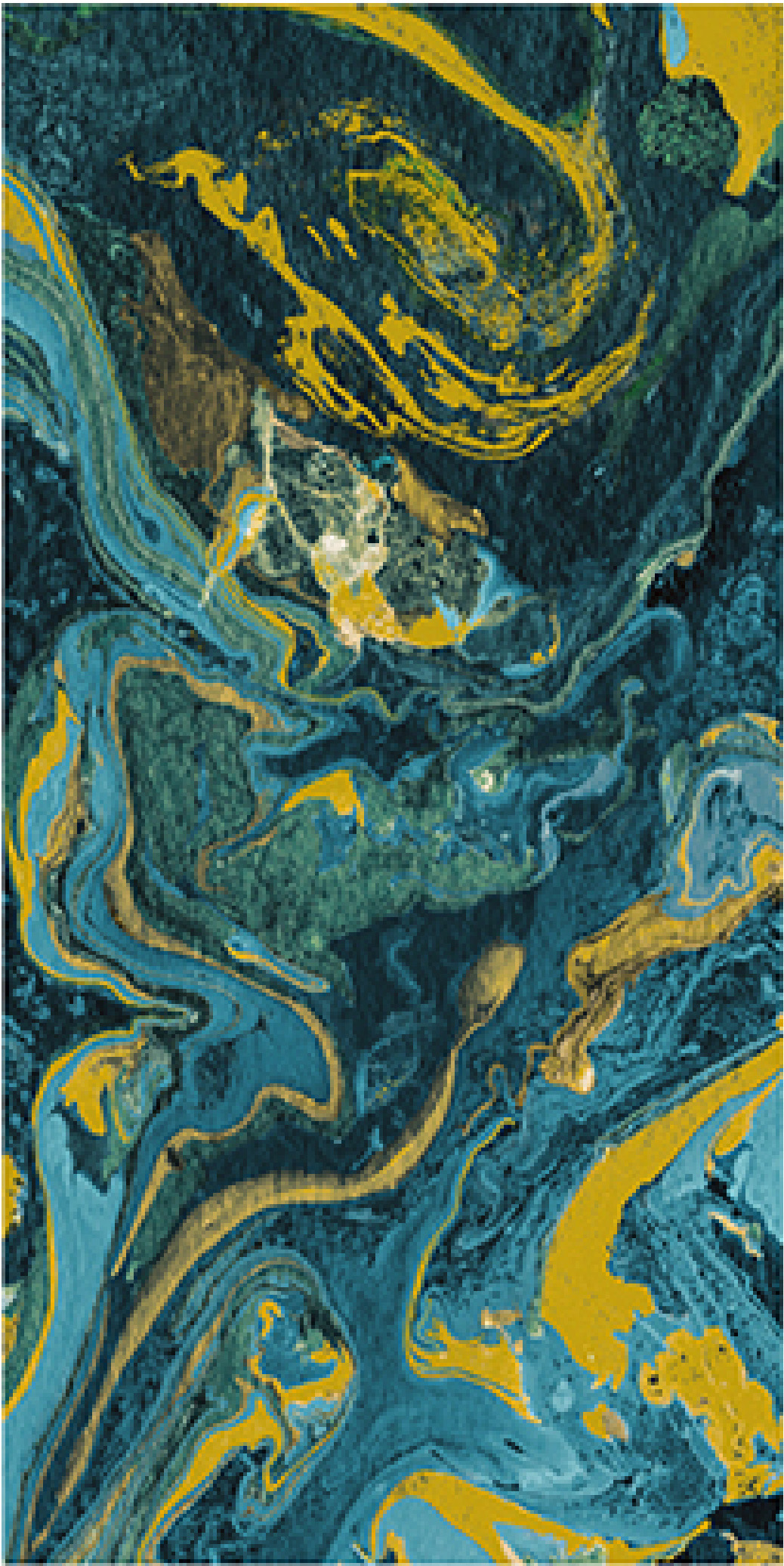 600x1200mm Blue - Green - Gold Marbled Ceramic Tiles for Nightclub Decor TQ16 - 3CS60120 - 2533 - 2534 - 2535 - 2279
