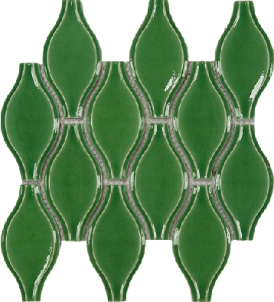 Porcelain/Ceramic Mosiac Gourd Shape TQ24-GS01