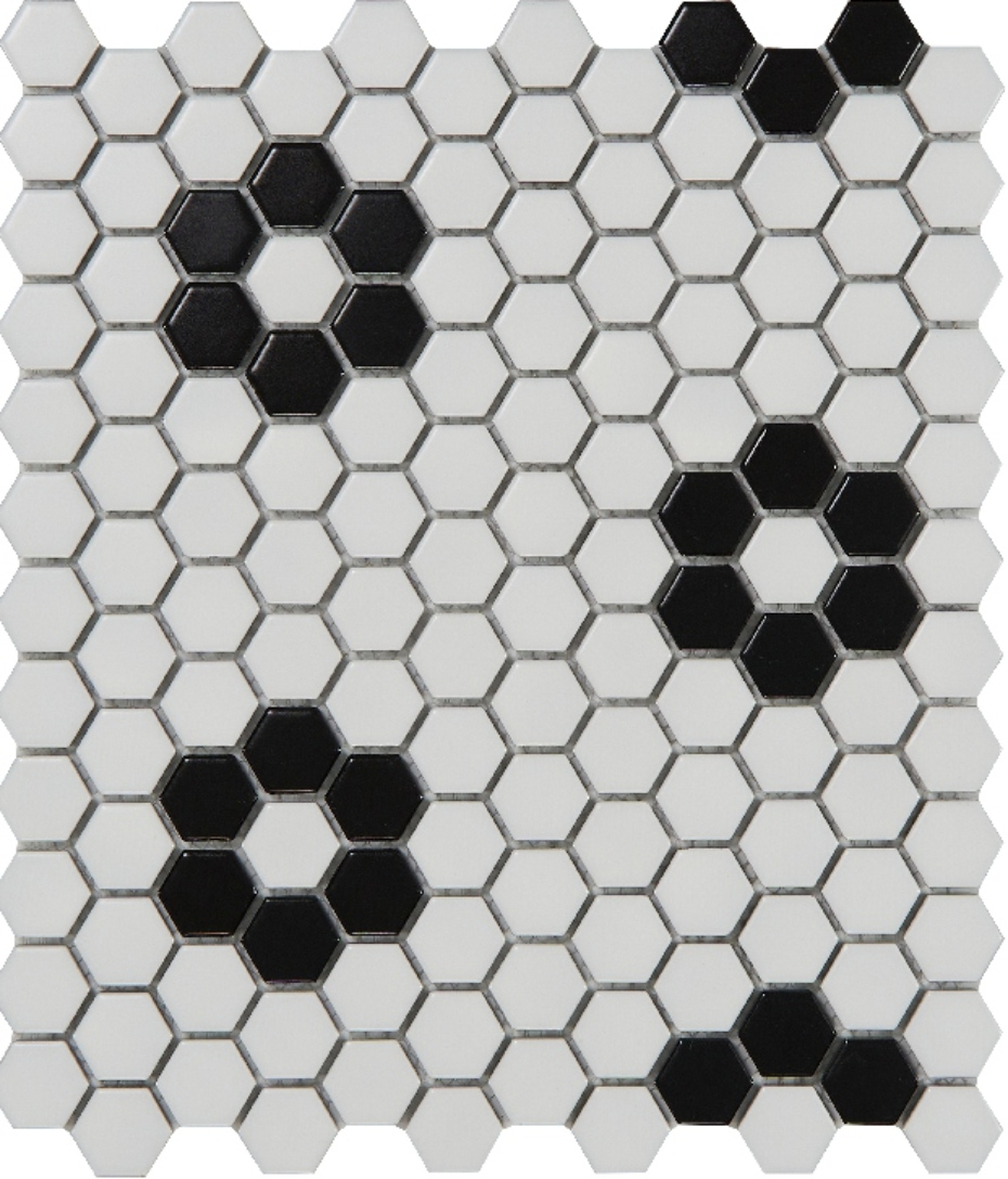 Porcelain/Ceramic Mosiac Green Dot TQ24-MGD01