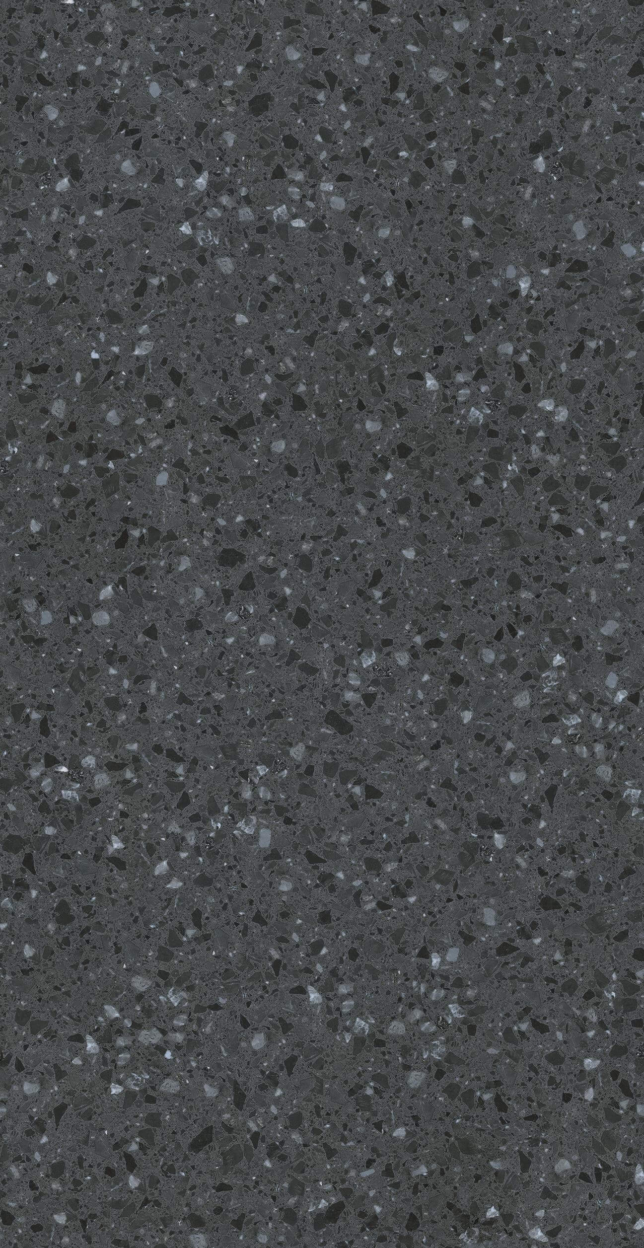 900x1800mm Dark Grey Terrazzo - Like Sintered Stone Tiles for Living Rooms TQ08 - 9189662Y