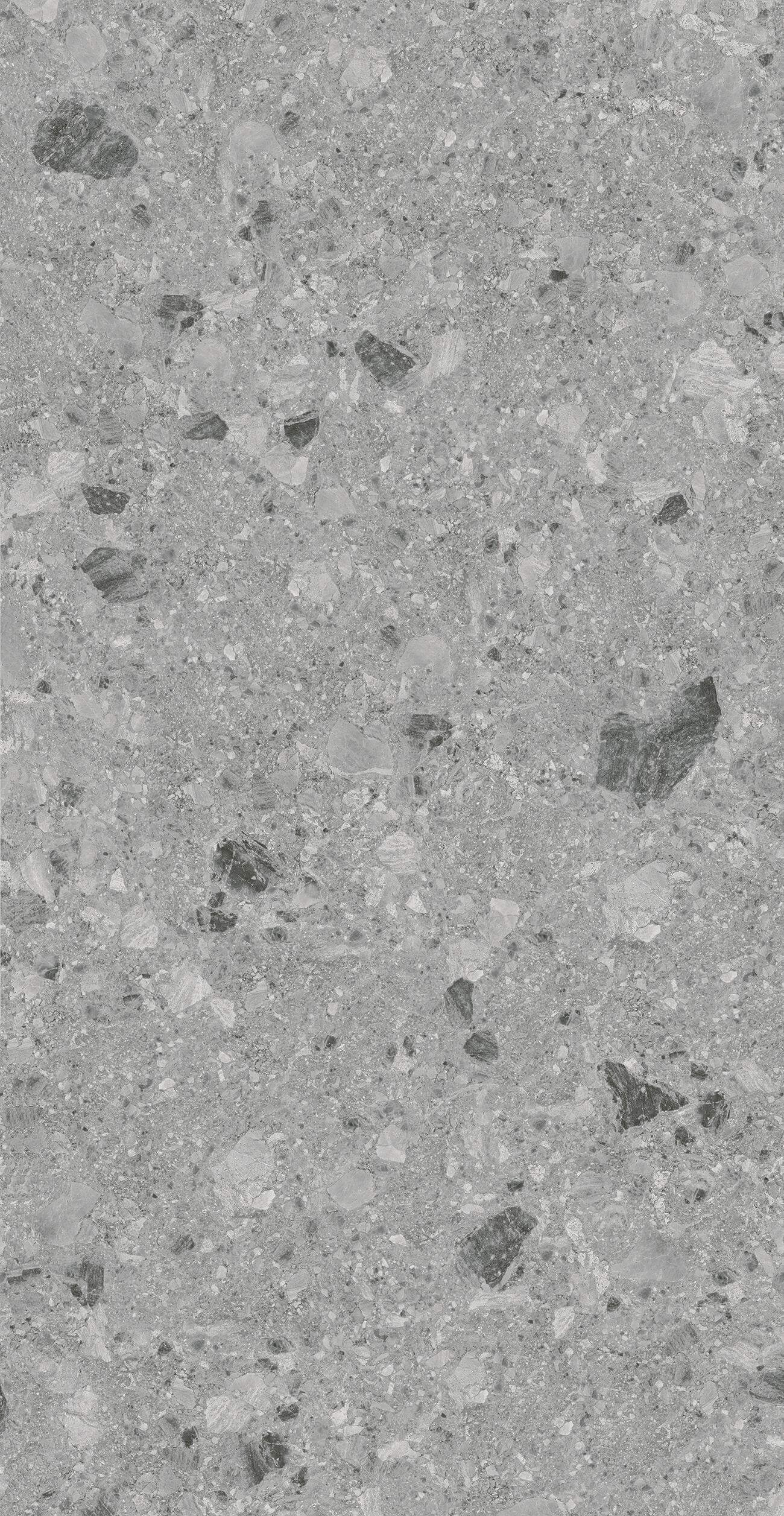 900x1800mm Grey Terrazzo - Like Sintered Stone Tiles for Bathrooms TQ08 - 9189667Y