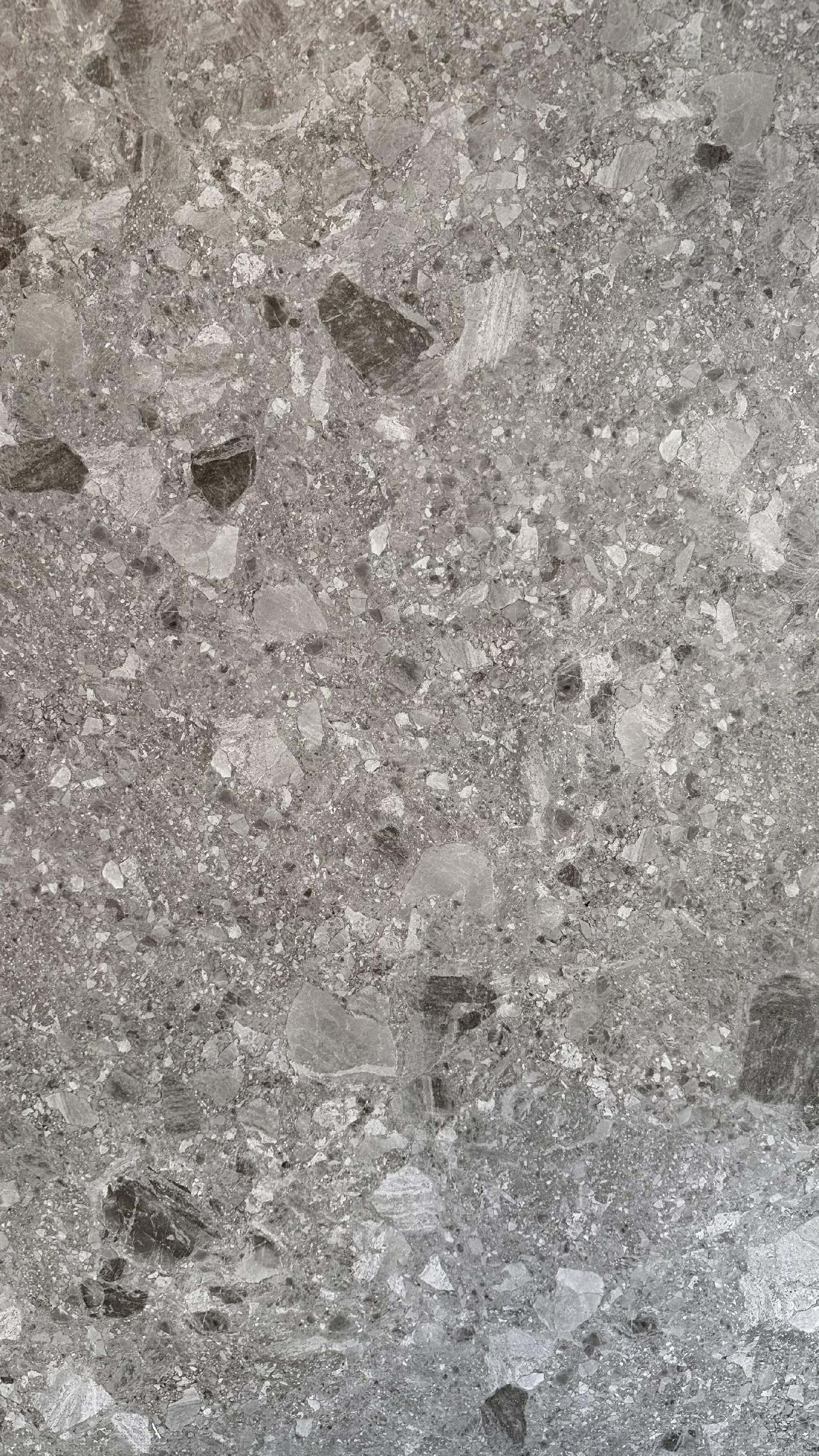 900x1800mm Grey Terrazzo - Like Sintered Stone Tiles for Bathrooms TQ08 - 9189667Y