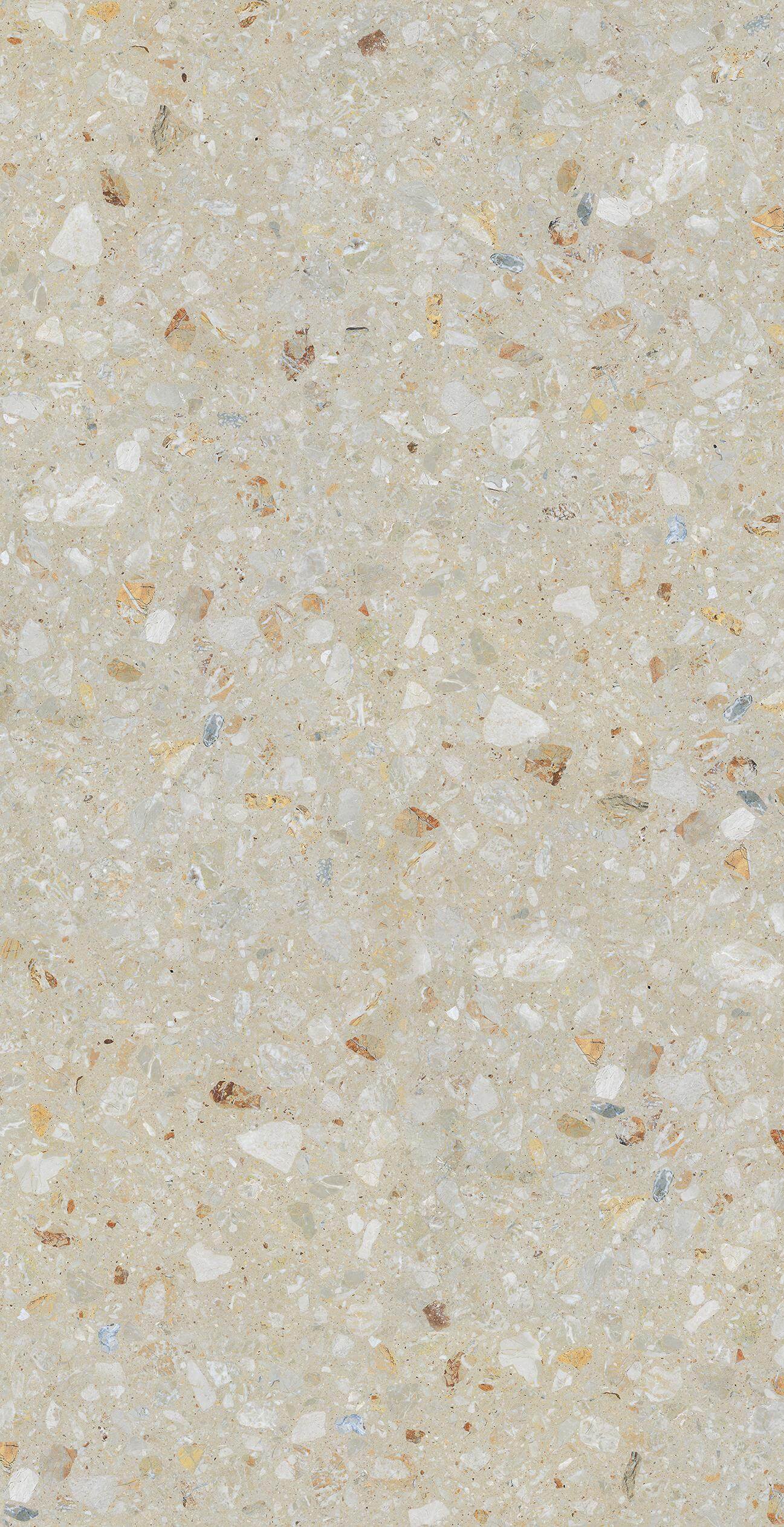 900x1800mm Beige Terrazzo - Like Sintered Stone Tiles for Living Rooms TQ08 - 9189670Y