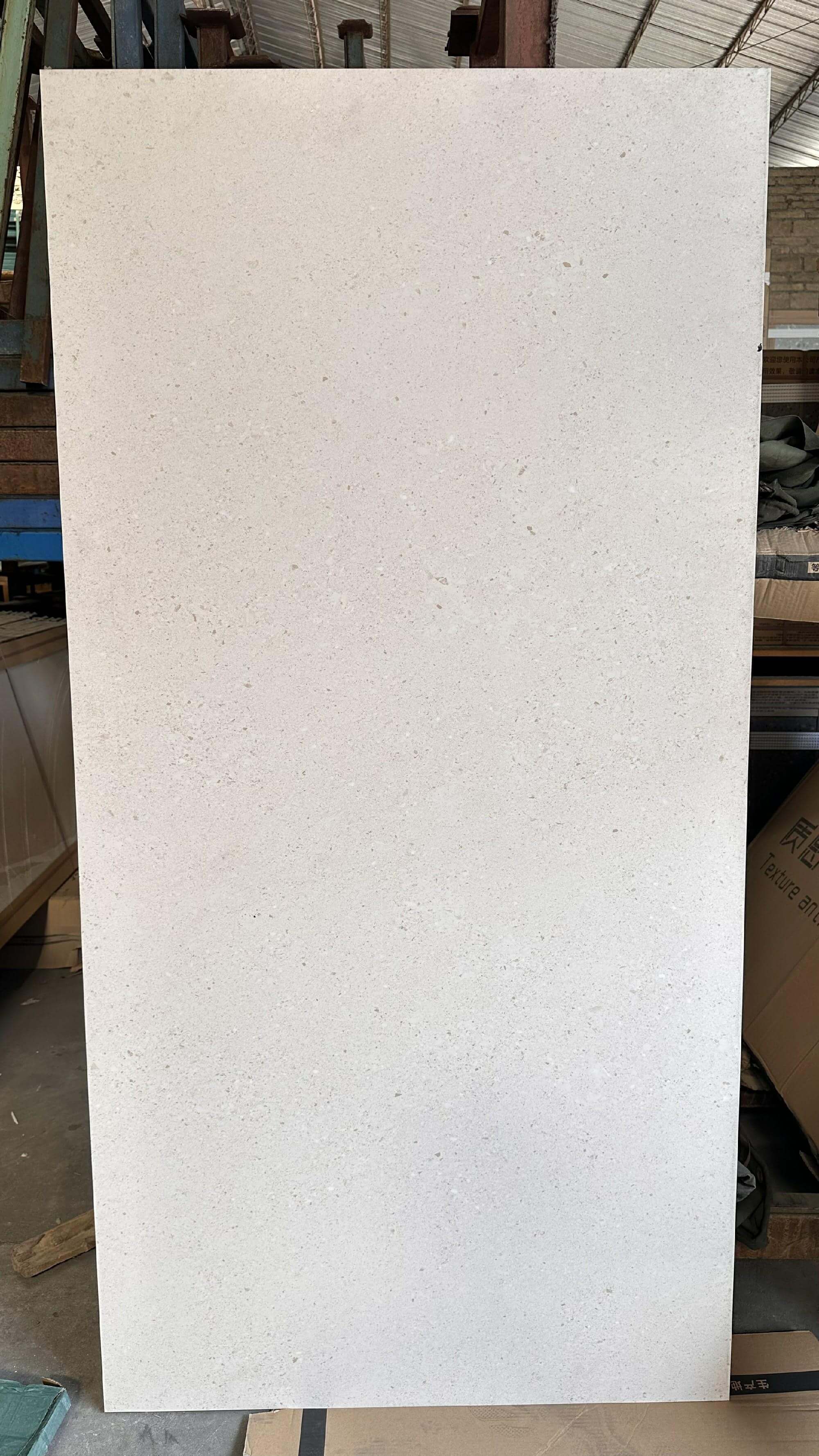 900x1800mm Light Beige Sintered Stone Tiles for Living Rooms TQ08 - 9189672Y