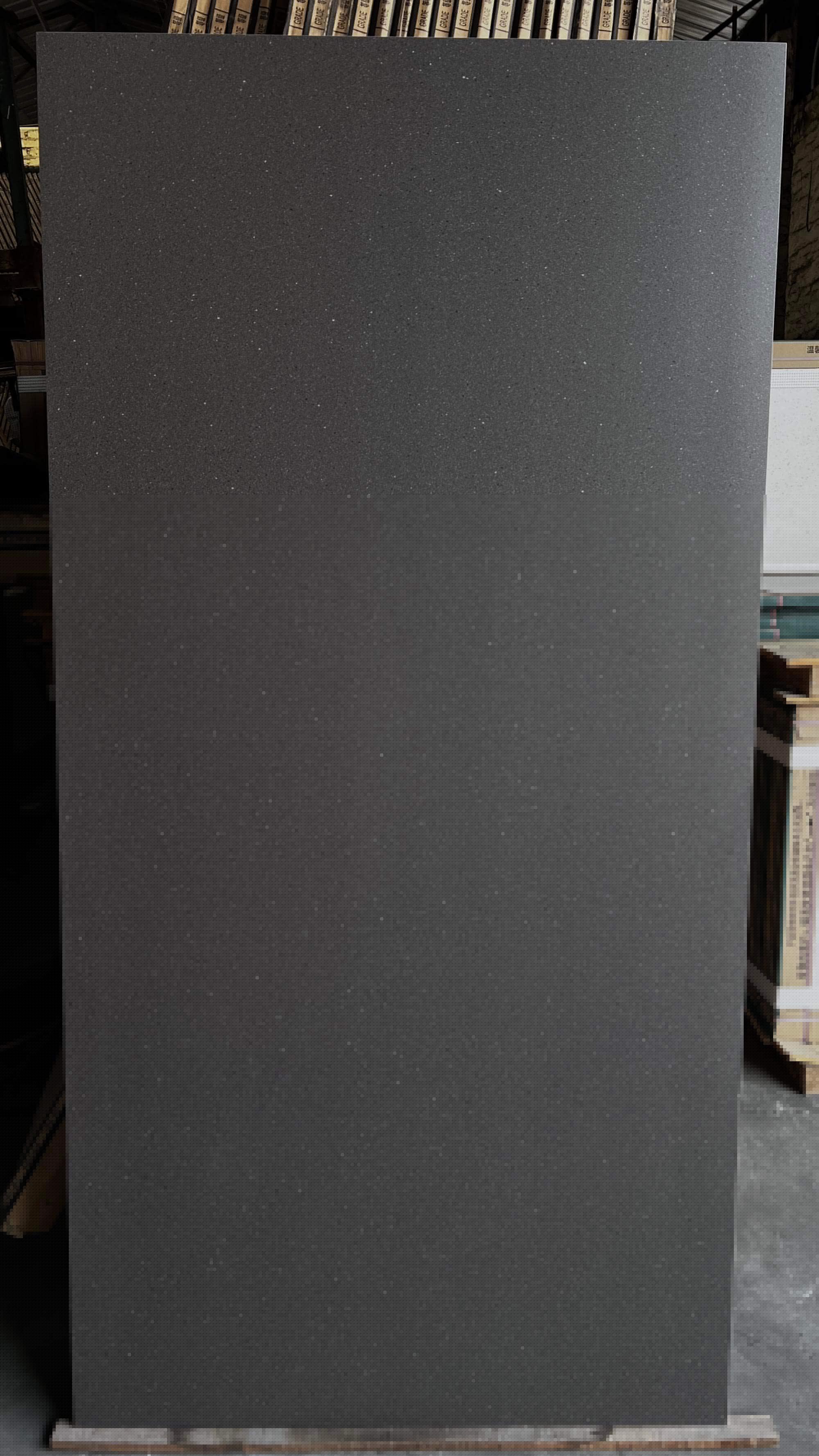 900x1800mm Dark Grey Sintered Stone Tiles for Lounge Areas TQ08 - 9189928Y