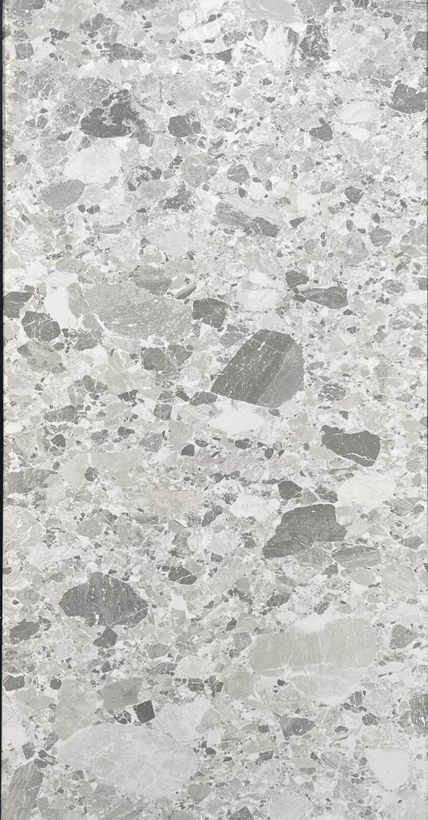 900x1800mm Grey Terrazzo - Like Sintered Stone Tiles for Outdoor Patios TQ08 - 98090063