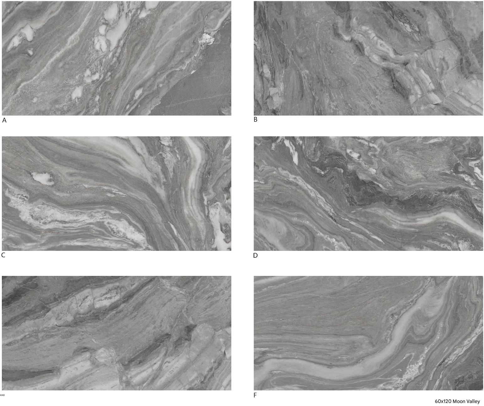 60x120cm Grey Marble - Patterned Tiles for Interior Spaces TQ32 - M6012G