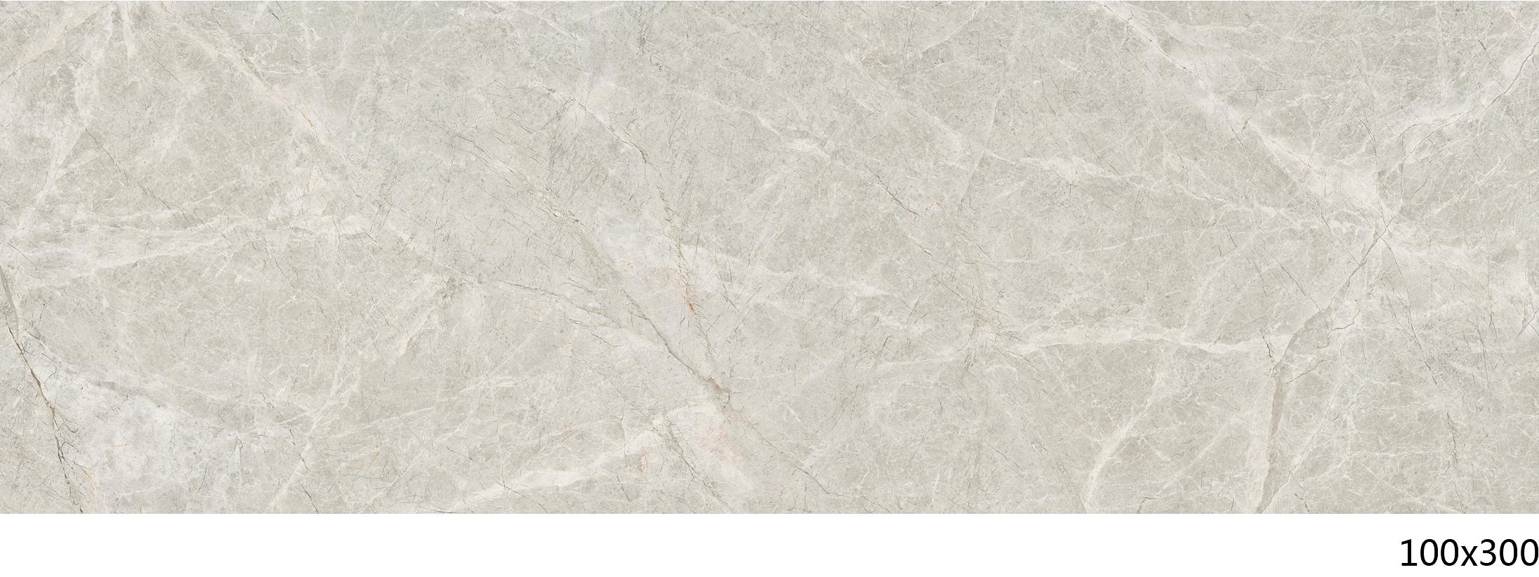 100x300mm & 800x800mm Light Grey Marble - Look Tiles for Interior Spaces TQ32 - LGM1030&8080