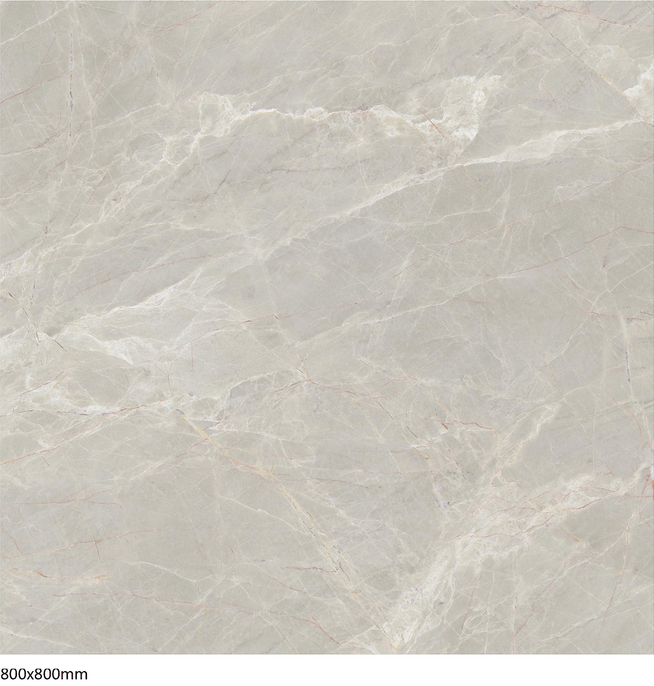 800x800mm Light Grey Marble - Look Tiles for Interior Spaces TQ32 - LGM8080