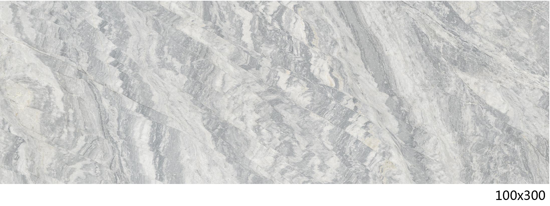100x300mm & 800x800mm Grey Marble - Look Tiles for Interior Spaces TQ32 - GM1030&8080