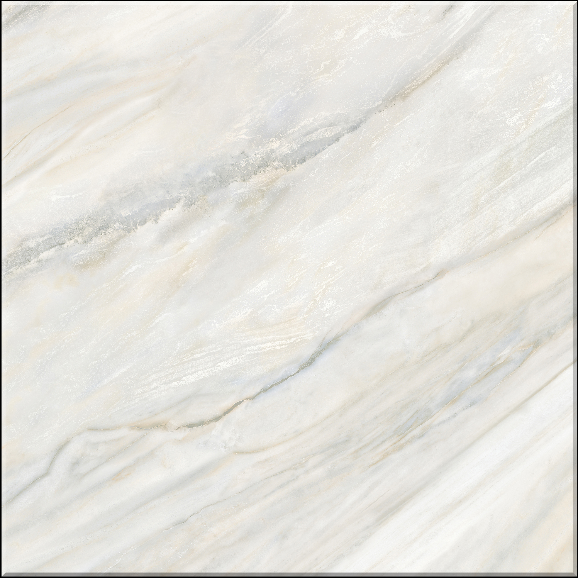 80x80cm & 100x200cm White Marble - Look Tiles with Natural Veins for Interior Spaces TQ32 - TYS - dz003