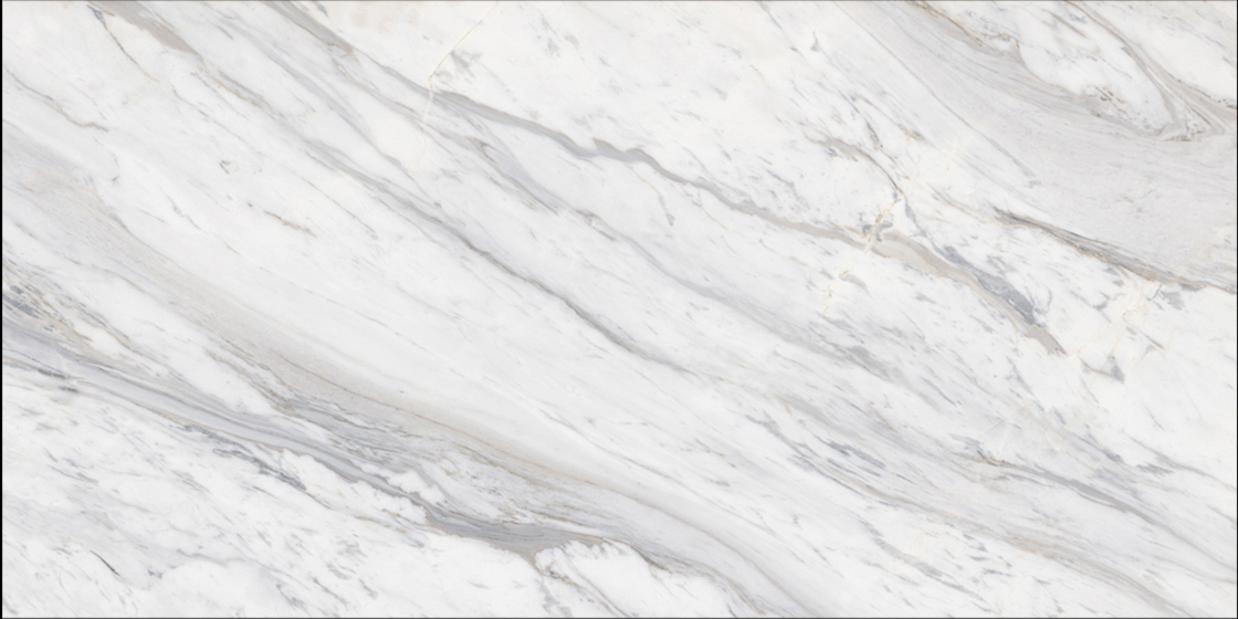 600x1200mm  White Marble - Look Tiles for Luxury Interior Spaces TQ32 - TYS - dz010