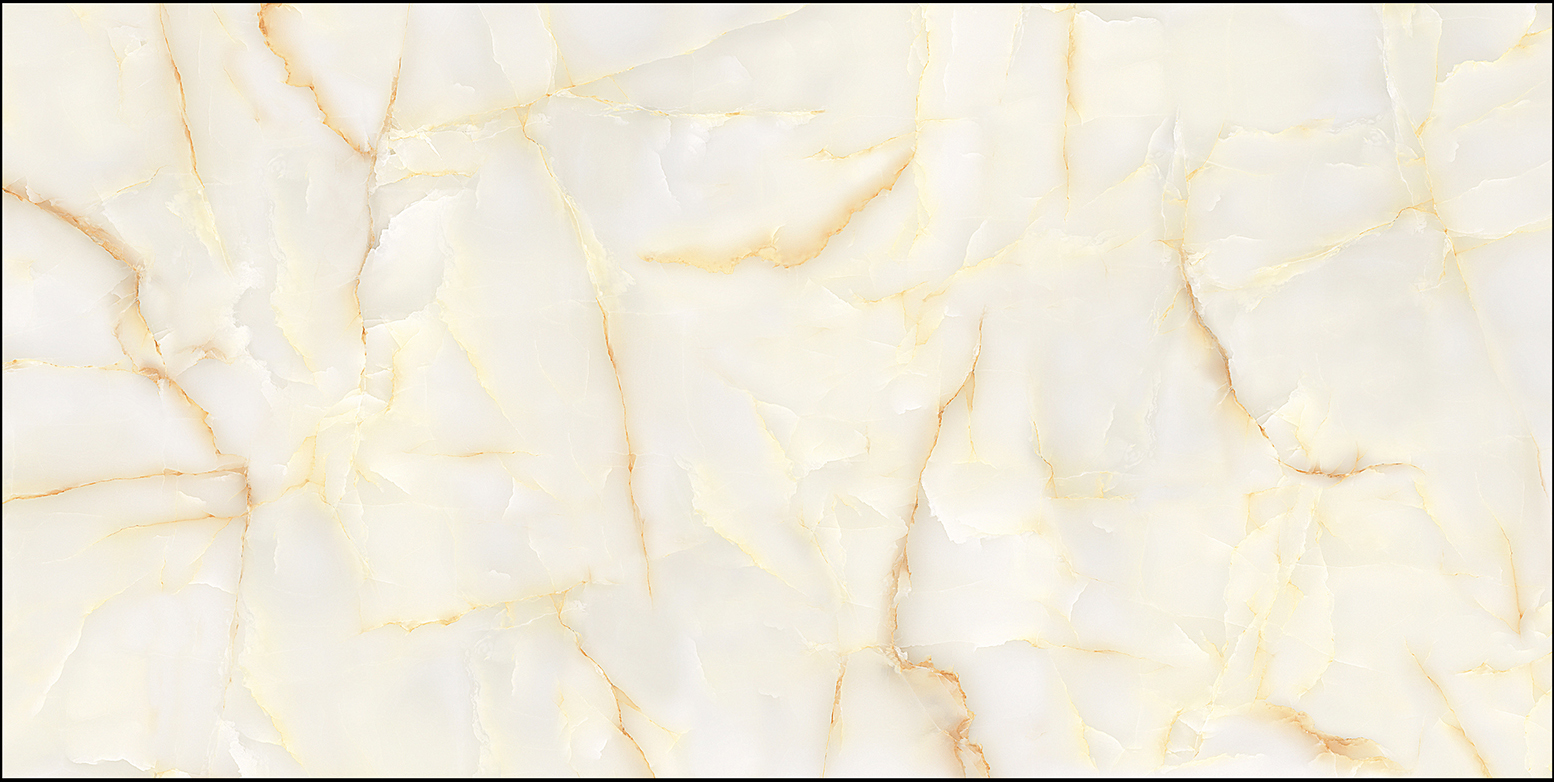 All Sizes Cream - White Marble - Look Tiles with Gold Veins for Luxury Interior Spaces TQ32 - TYS - dz014
