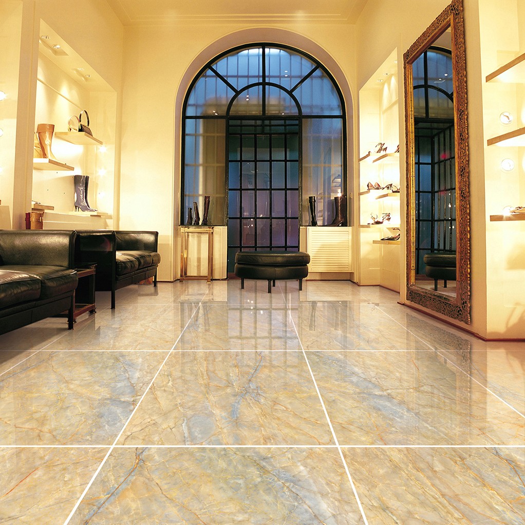 All Sizes Beige & Blue Marble - Look Tiles for Luxury Commercial & Interior Spaces TQ32 - TYS - dz015