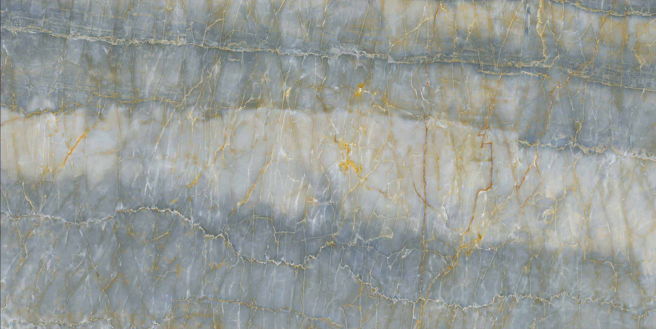 Multiple Size Grey Marble - Look Tiles with Gold Veins for Luxury Interior Spaces TQ32 - TYS - dz037