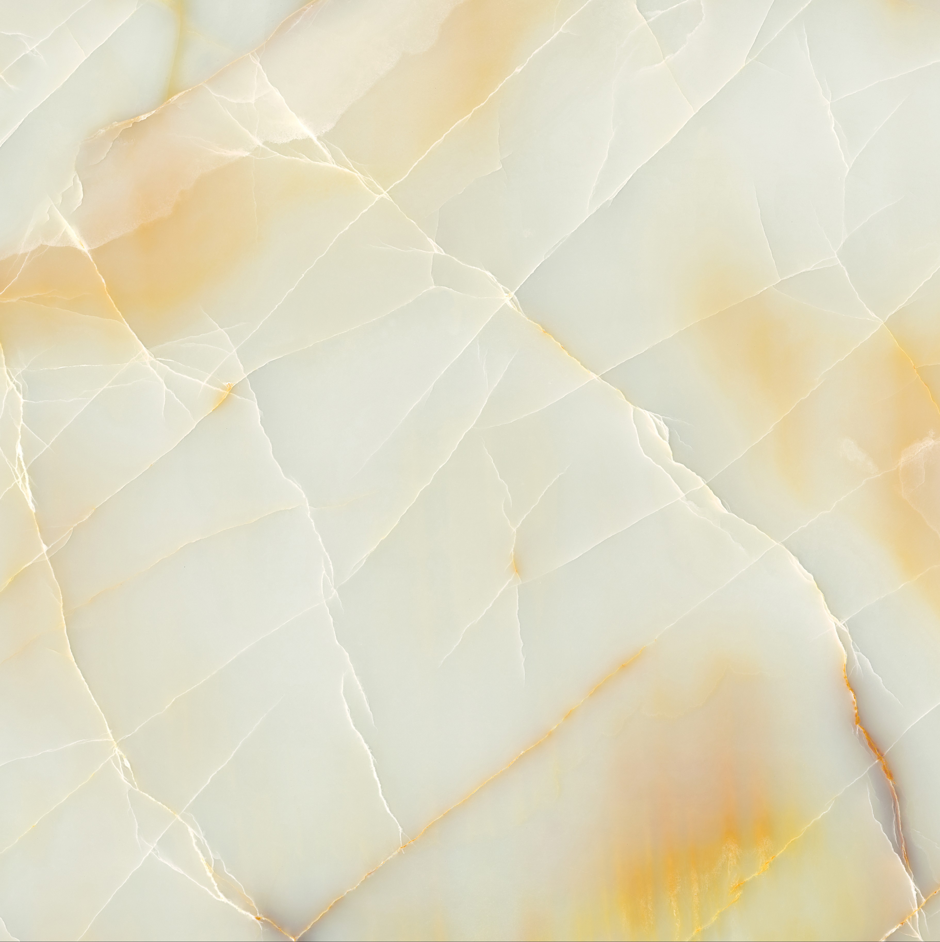 Multiple Size Cream - White Onyx - Look Tiles with Gold Veins for Luxury Interior Spaces TQ32 - TYS - dz038