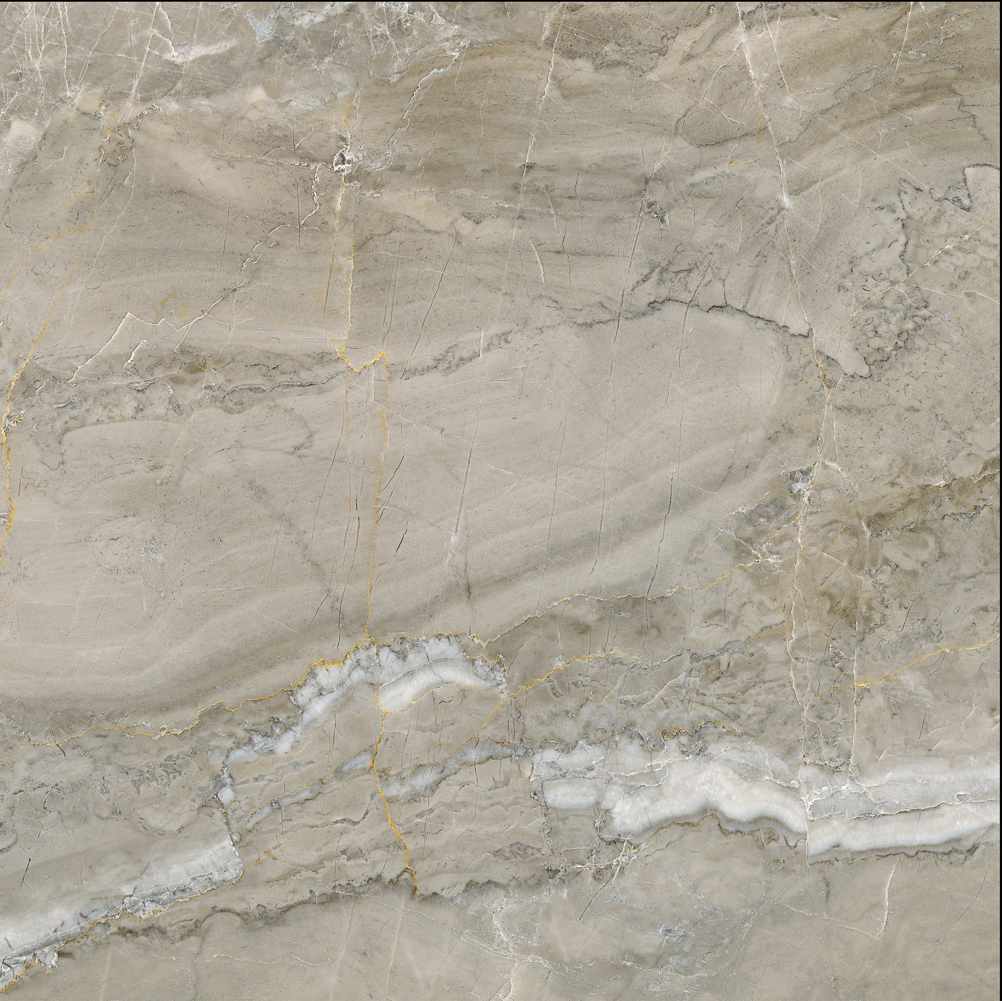 Multiple Size Beige Marble - Look Tiles with Gold Veins for Luxury Interior Spaces TQ32 - TYS - dz040