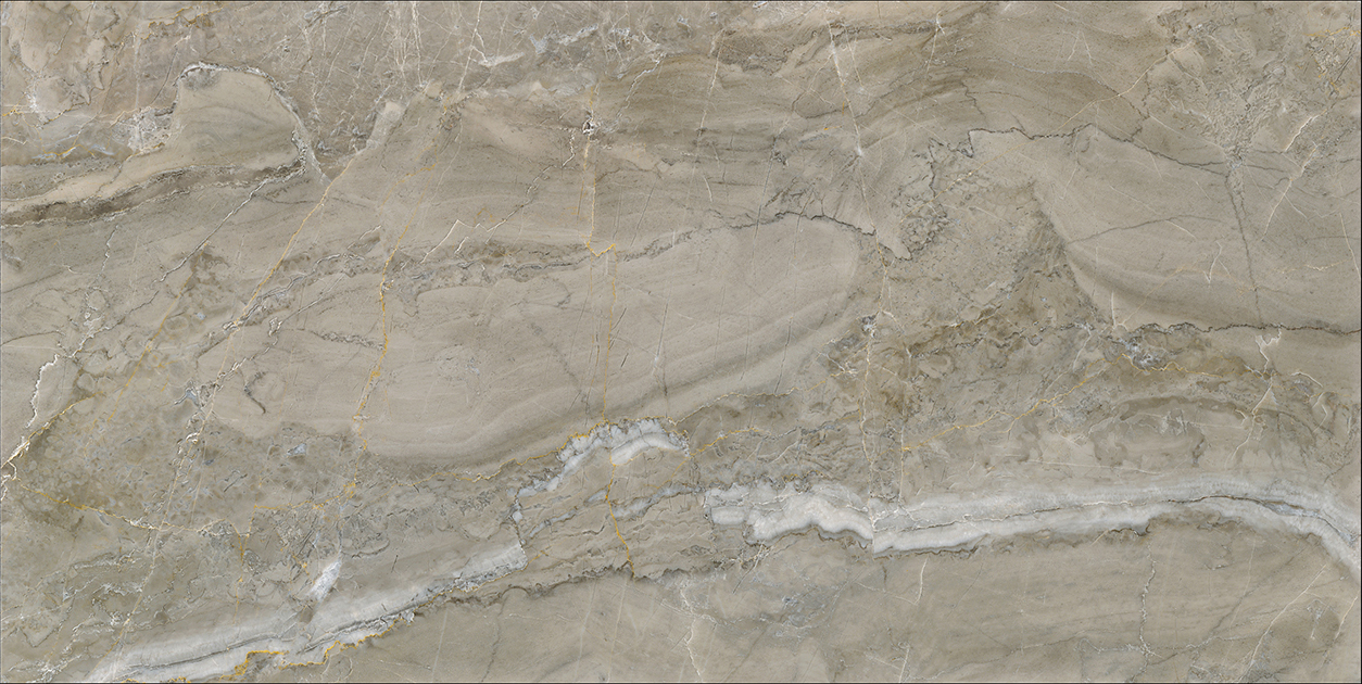 Multiple Size Beige Marble - Look Tiles with Gold Veins for Luxury Interior Spaces TQ32 - TYS - dz040