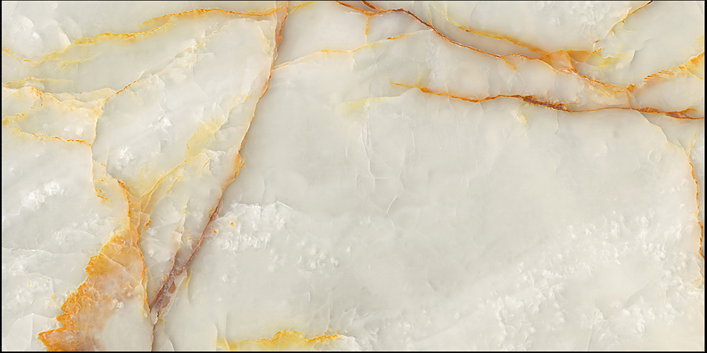 Multiple Size Cream - White Onyx - Look Tiles with Gold Veins for Luxury Interior Spaces TQ32 - TYS - dz041