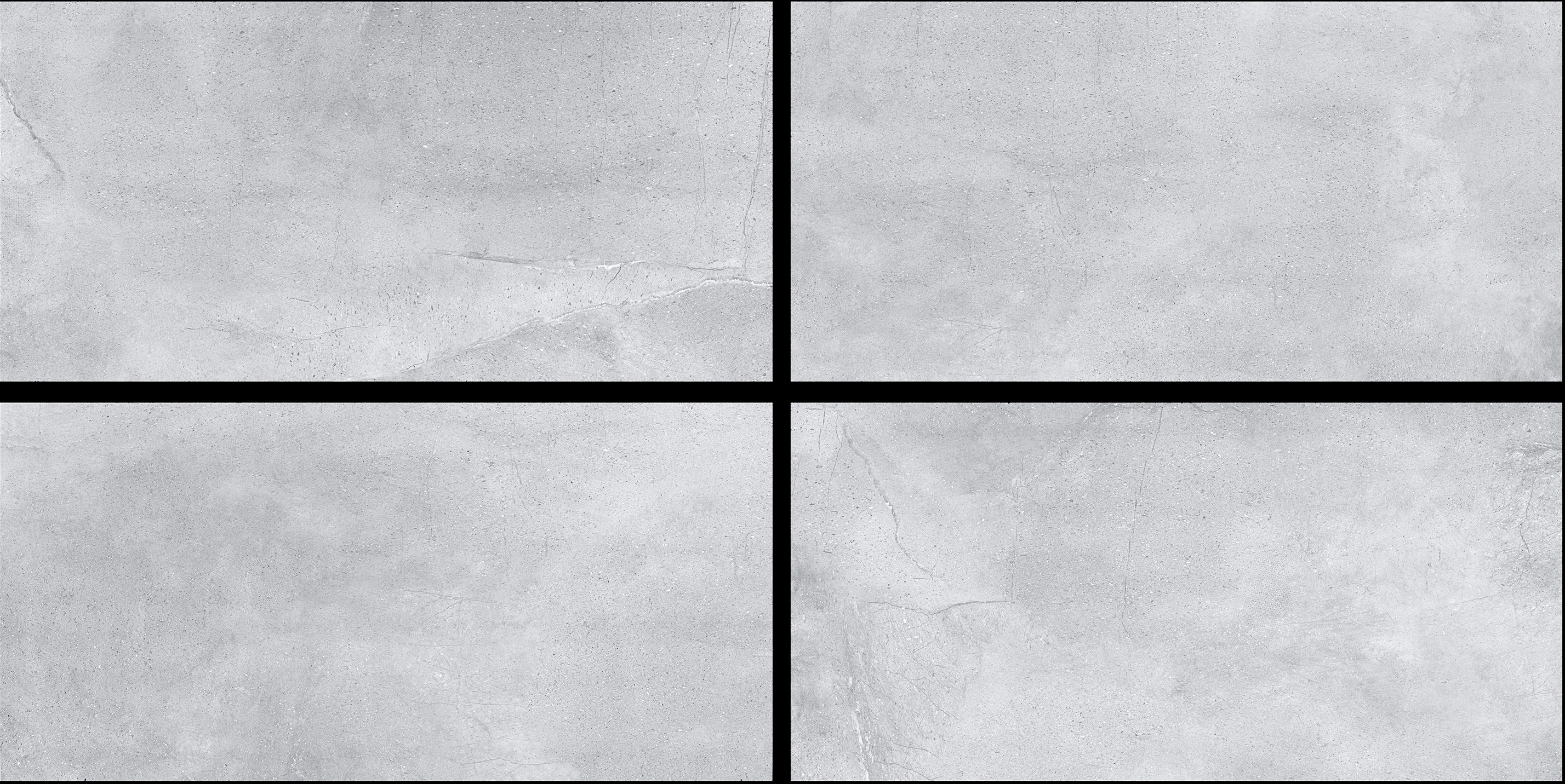 Multiple Size Light Grey Concrete - Look Tiles for Modern Interior Spaces TQ32 - TYS - dz050