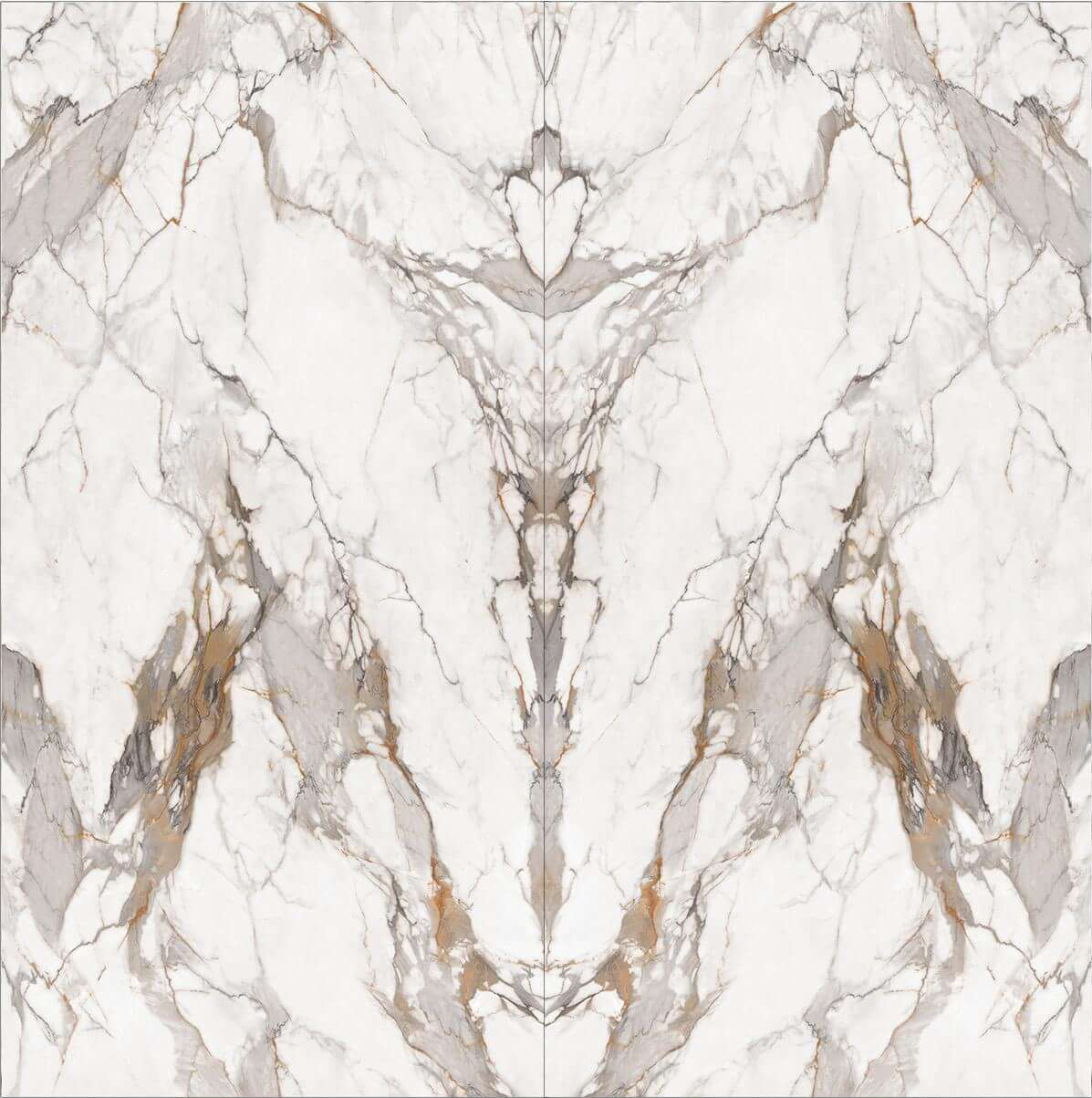 Luxury Top Fish Maw Gold White & Golden Vein Sintered Tile 1600x3200x12mm TQ35-JQD163212N122 AB