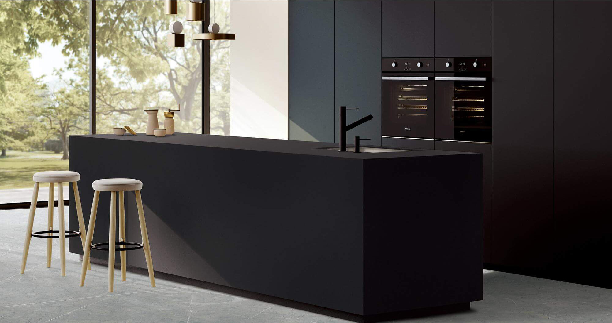 Pure Black Sintered Tile 1600x3200x20mm TQ35-JQC163220X31