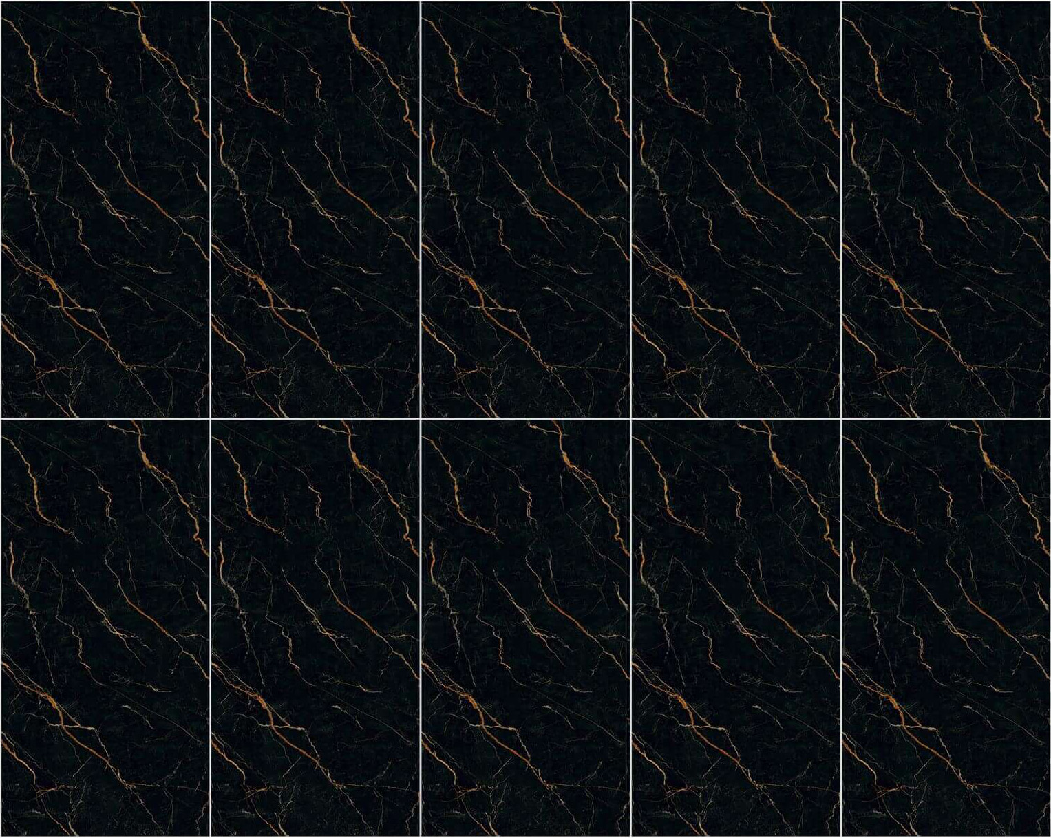 Intricate Golden Vein Black Sintered Tile for High-End Interiors TQ35-JQF163220X138