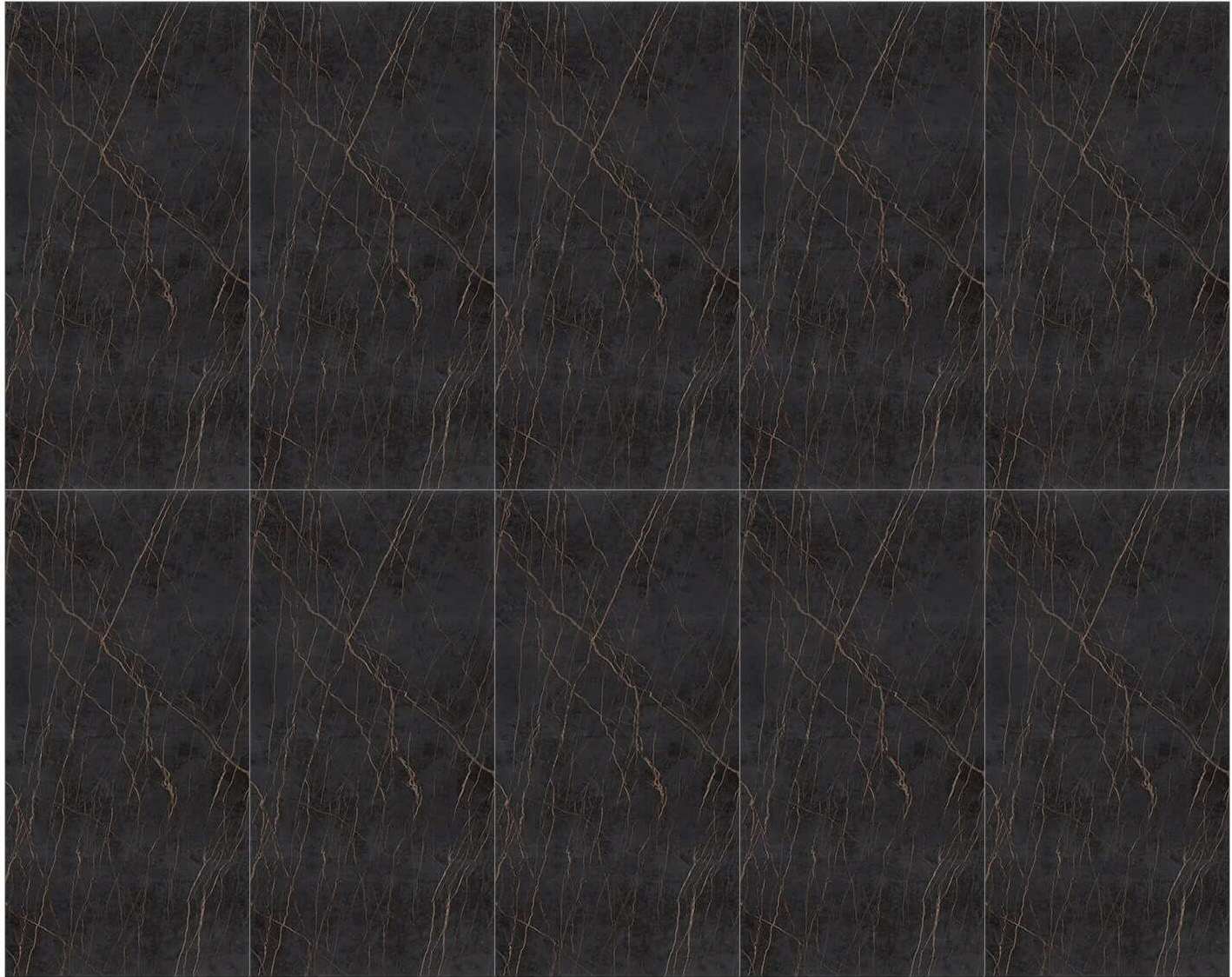 Dark Charcoal Copper Vein Sintered Tile Slab TQ35-JQF163220X162