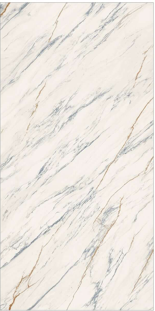White Marble Look Large Format Sintered Tile Slab TQ35-LH321620G207 MG207