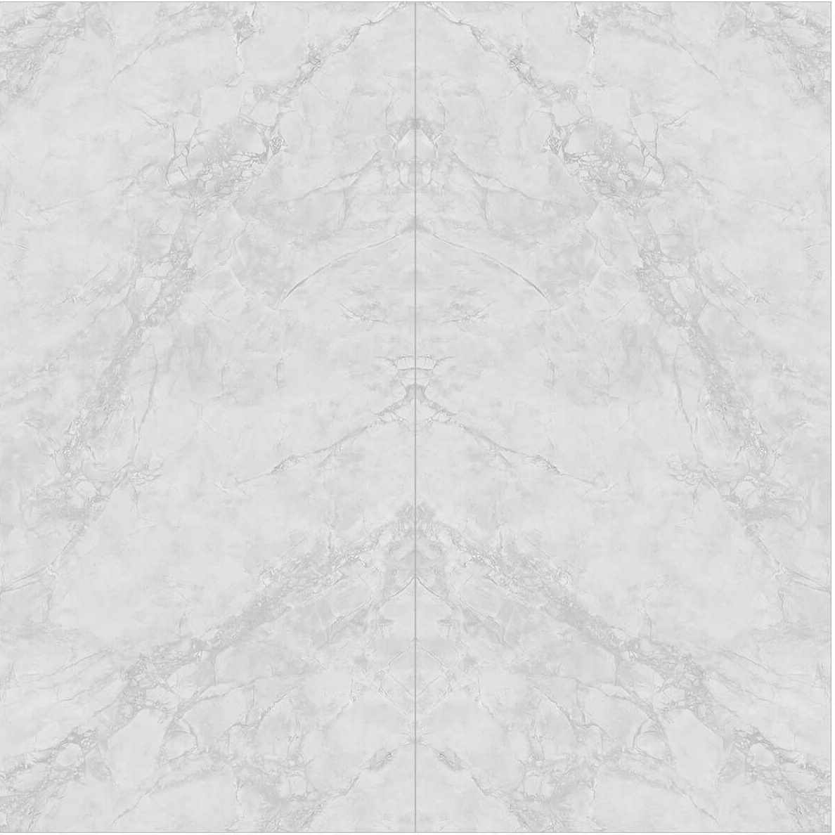 Light Grey Marble Bookmatch Sintered Tile Slab TQ35-LHA321620MG209 AB