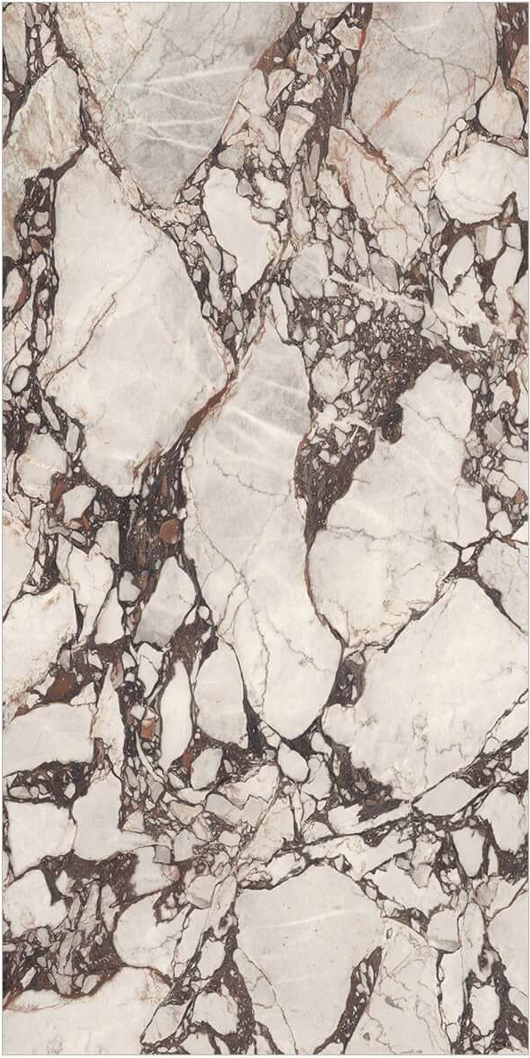 Opulent Breccia Marble-Effect Sintered Tile 1600x3200x20mm TQ35-LHD321620N187 AB