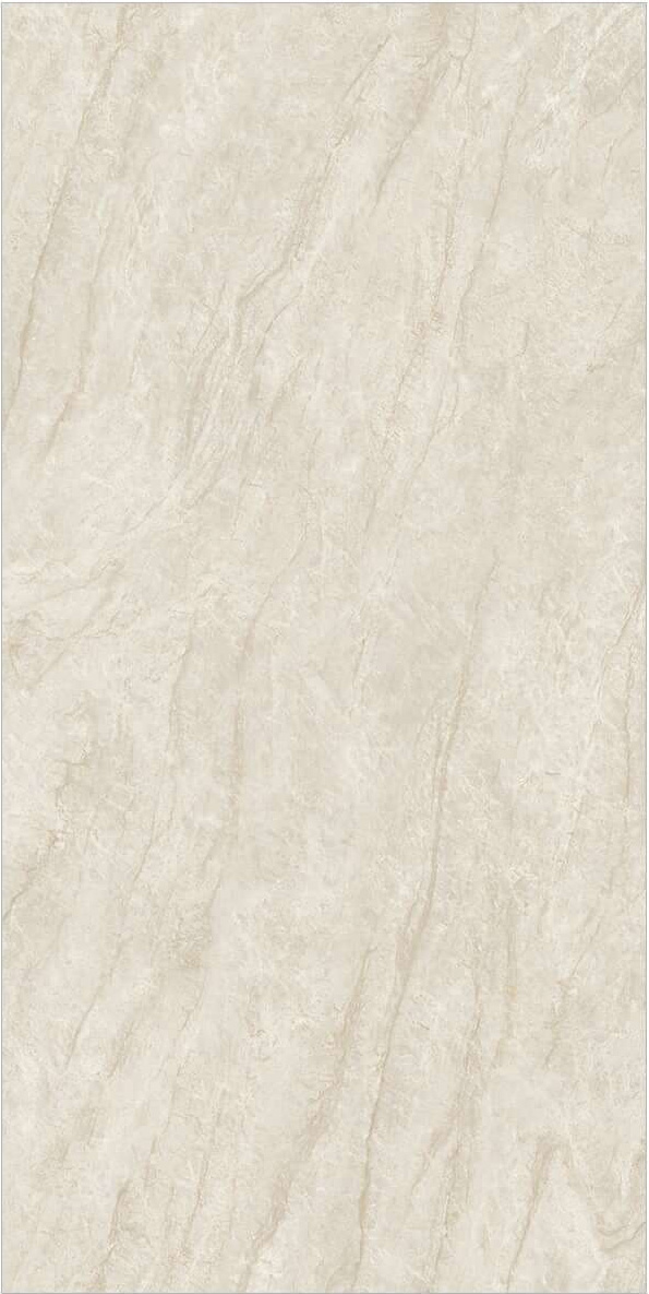 Warm Beige Travertine-Effect Sintered Tile 1600x3200x20mm TQ35-LHD321620N190 AB