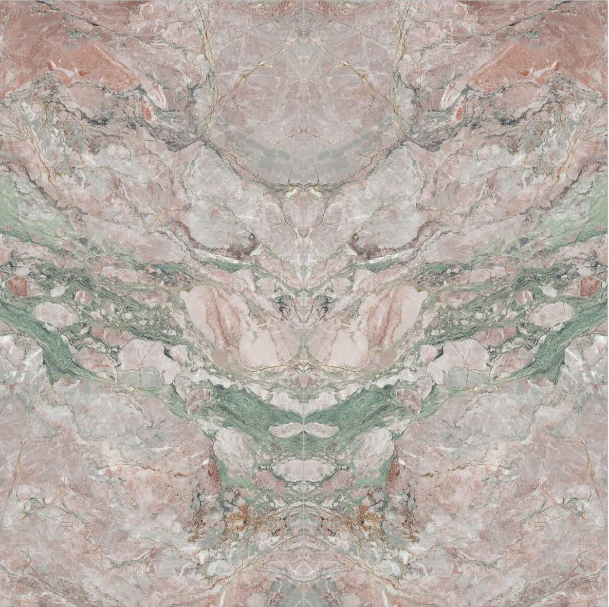 Exotic Pink & Green Marble-Effect Sintered Tile 1600x3200x20mm TQ35-LHD321620N211 AB