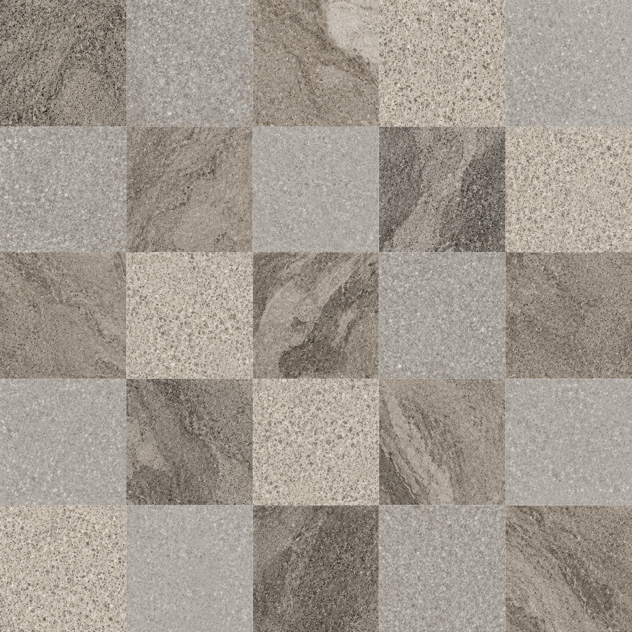 Dark Grey Stone Look Porcelain Pool Tile for Contemporary Resort Pools TQ37-66117