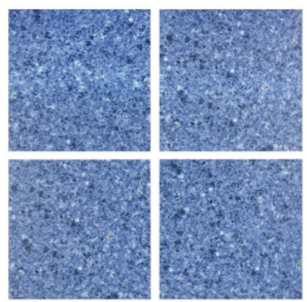 Clear Blue Porcelain Pool Mosaic Tile for Resort Swimming Pools and Spas TQ37-66M03
