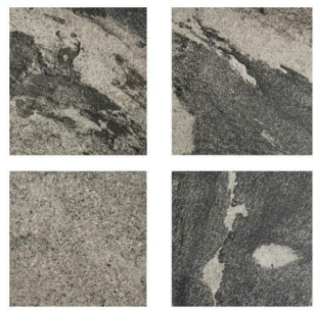 Dark Grey Stone Look Modular Bali Style Pool Tile for Contemporary Pools and Sukabumi Look Alternatives TQ37-66M17