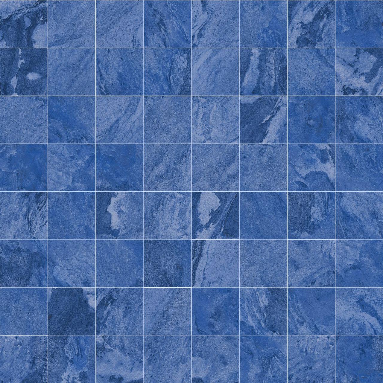 Ocean Wave Blue Bali Style Pool Tile for Sukabumi Look Pool Tile Inspired Resort and Villa Pools TQ38-66165