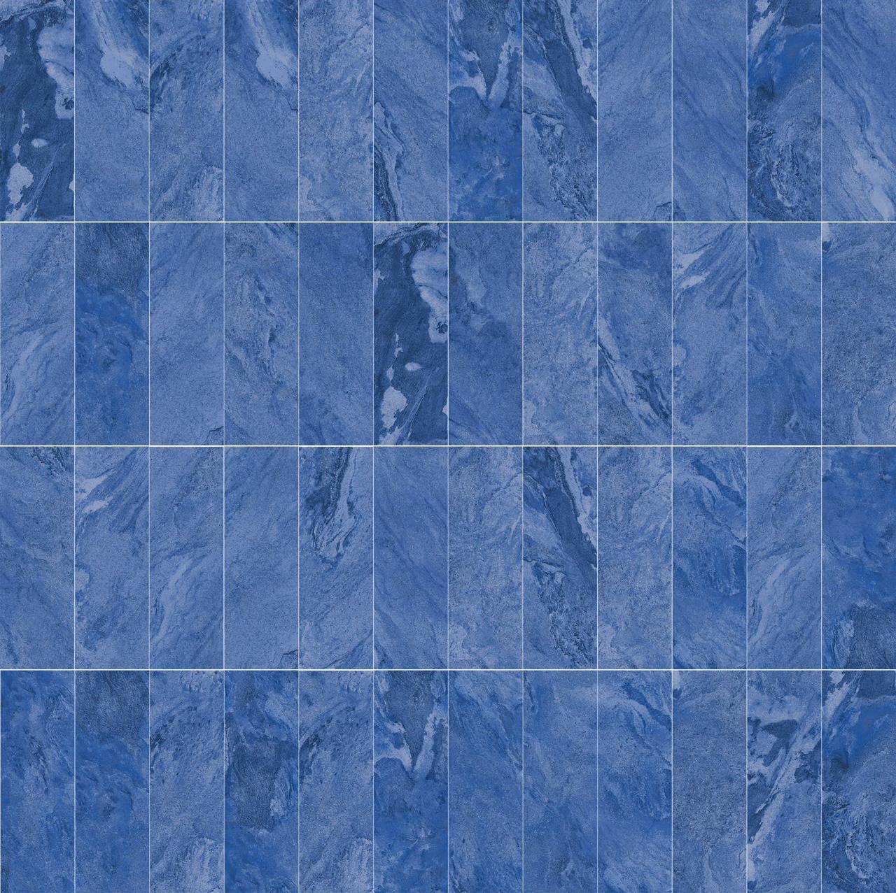 Ocean Wave Blue Bali Style Pool Tile for Sukabumi Look Pool Tile Inspired Resort and Villa Pools TQ38-66165
