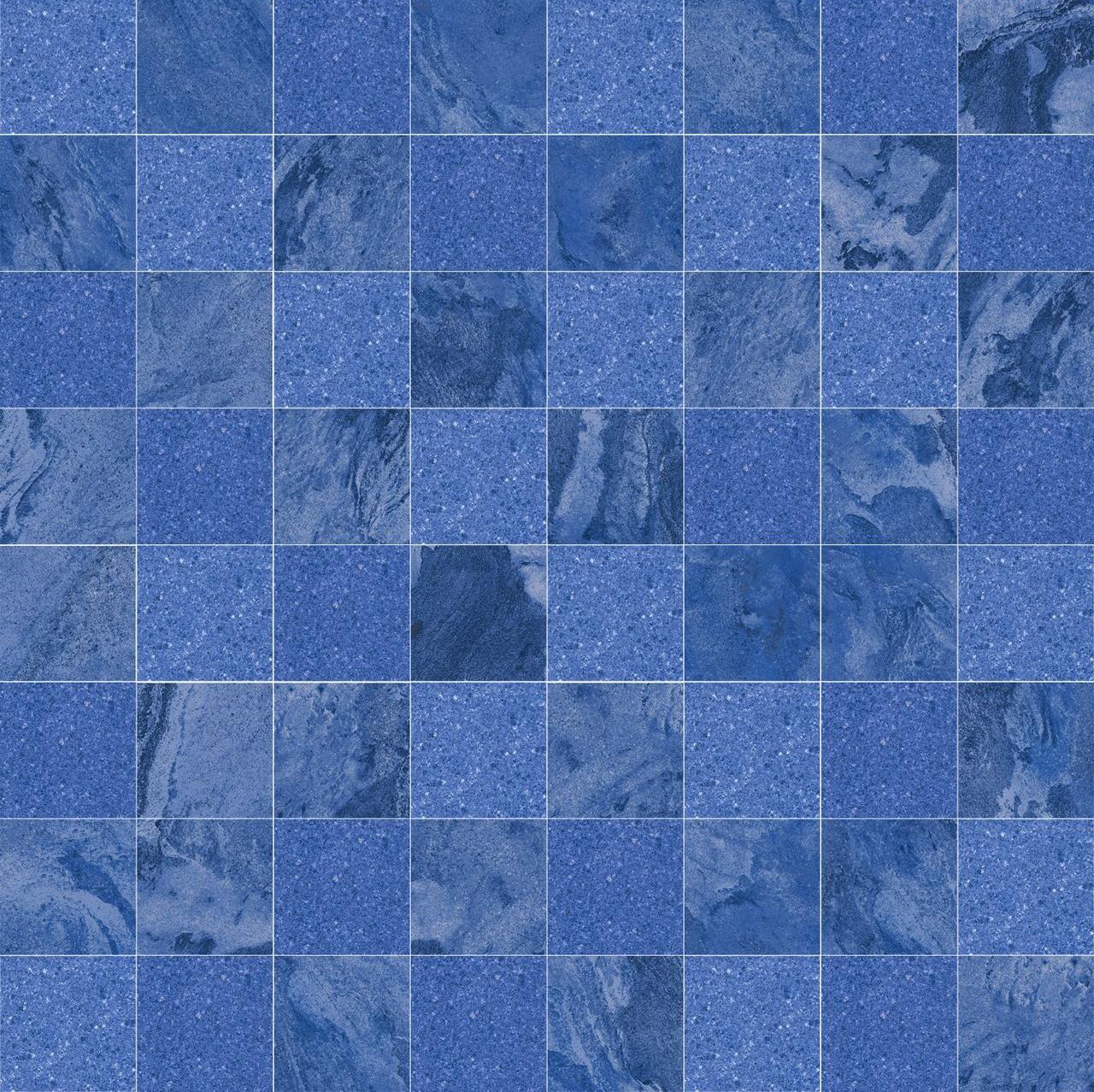 Deep Ocean Blue Pool Tile for Modern Resorts with Bali Style and Sukabumi Look Inspiration TQ37-66164