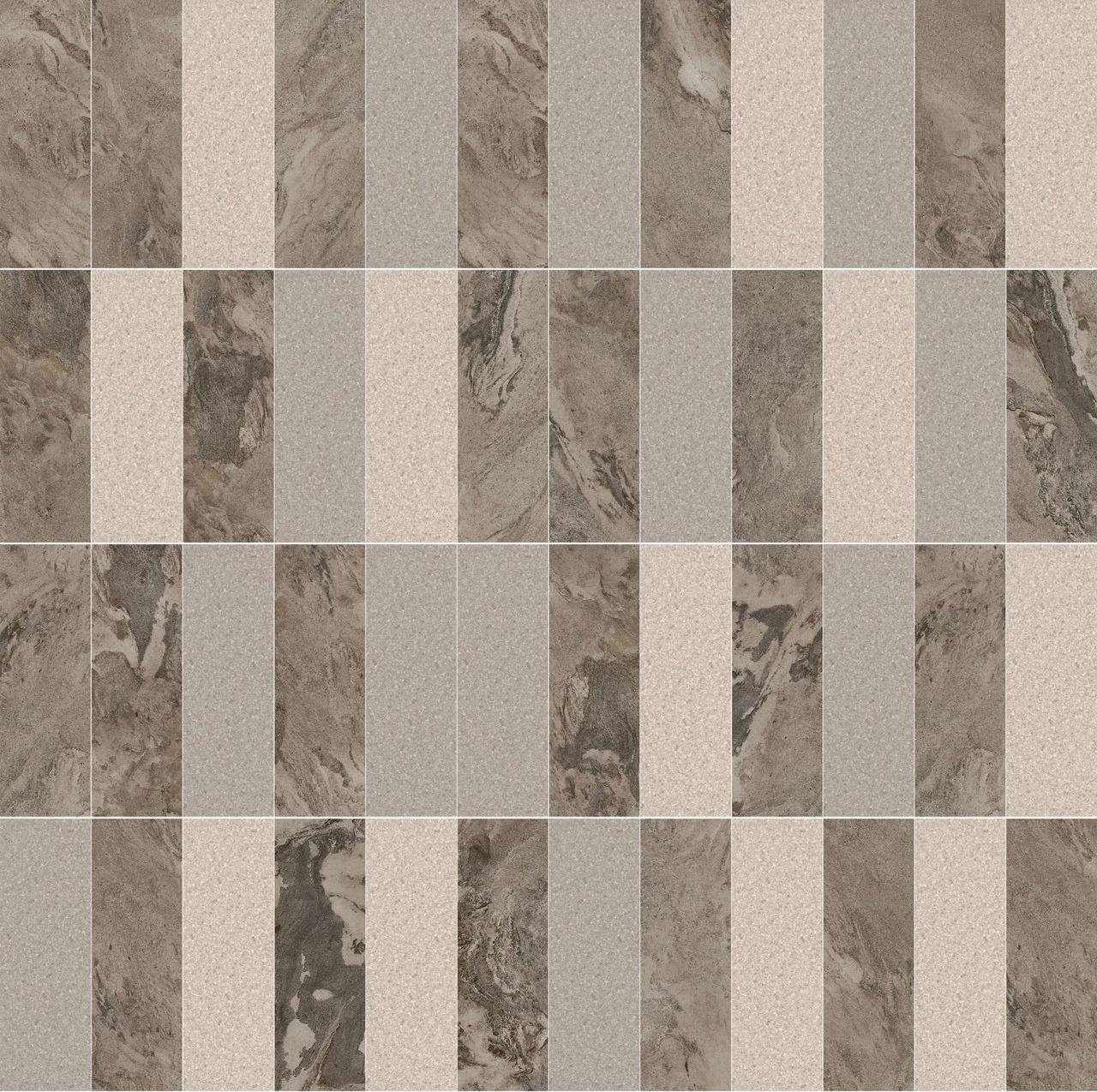 Soft Grey Porcelain Pool Tile for Modern Villa and Wellness Spa Projects TQ37-66115