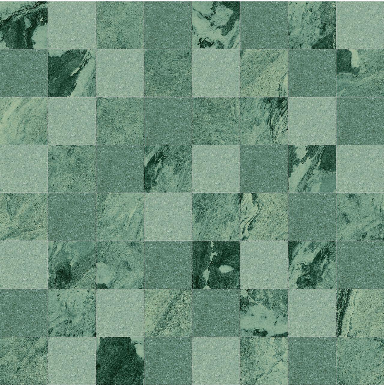 Soft Bali Green Porcelain Pool Tile for Spa, Villa and Resort Pool Design TQ37-66107