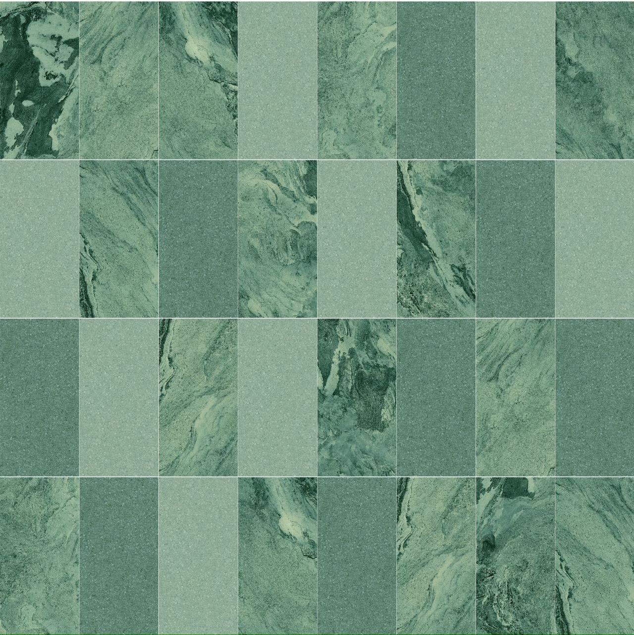 Deep Lagoon Green Sukabumi Look Pool Tile for Bali-Inspired Luxury Swimming Pools TQ37-66109