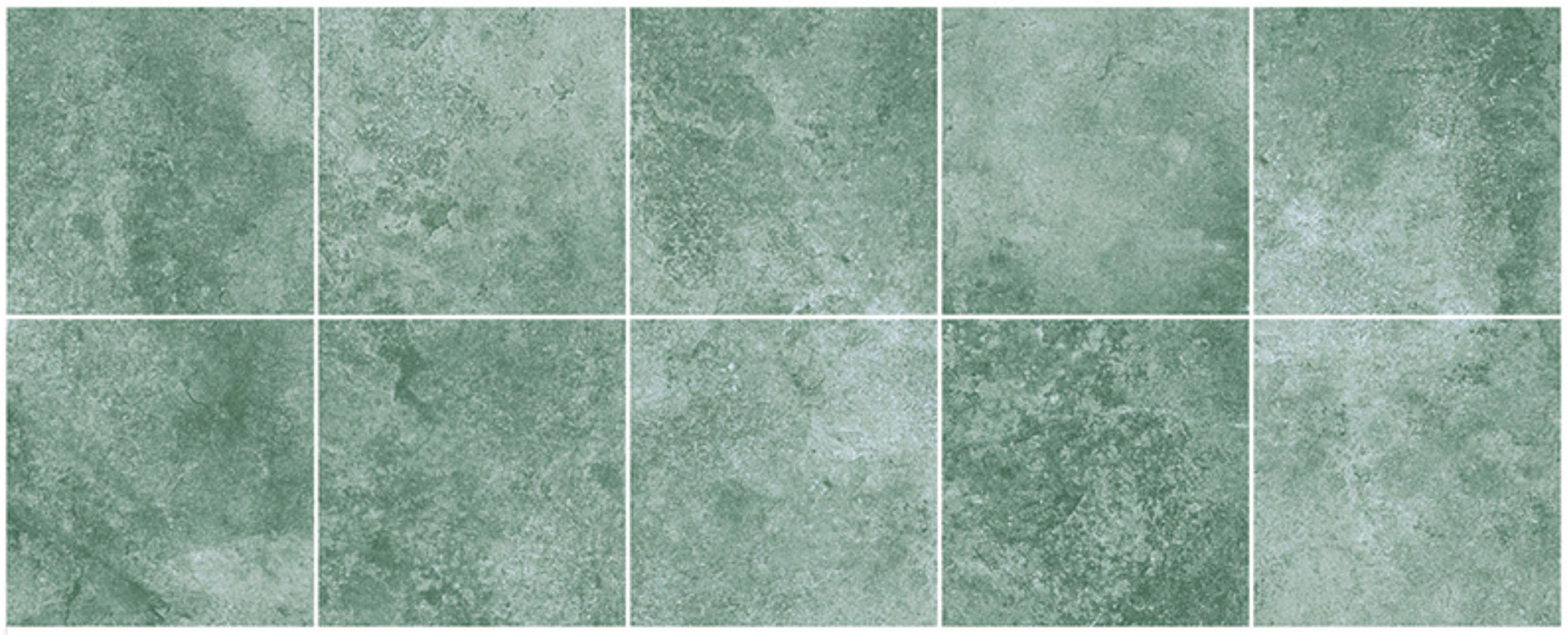 Moss Green Tropical Green Pool Tile as a Sukabumi Look Pool Tile Alternative for Villas and Spas TQ38-66M26